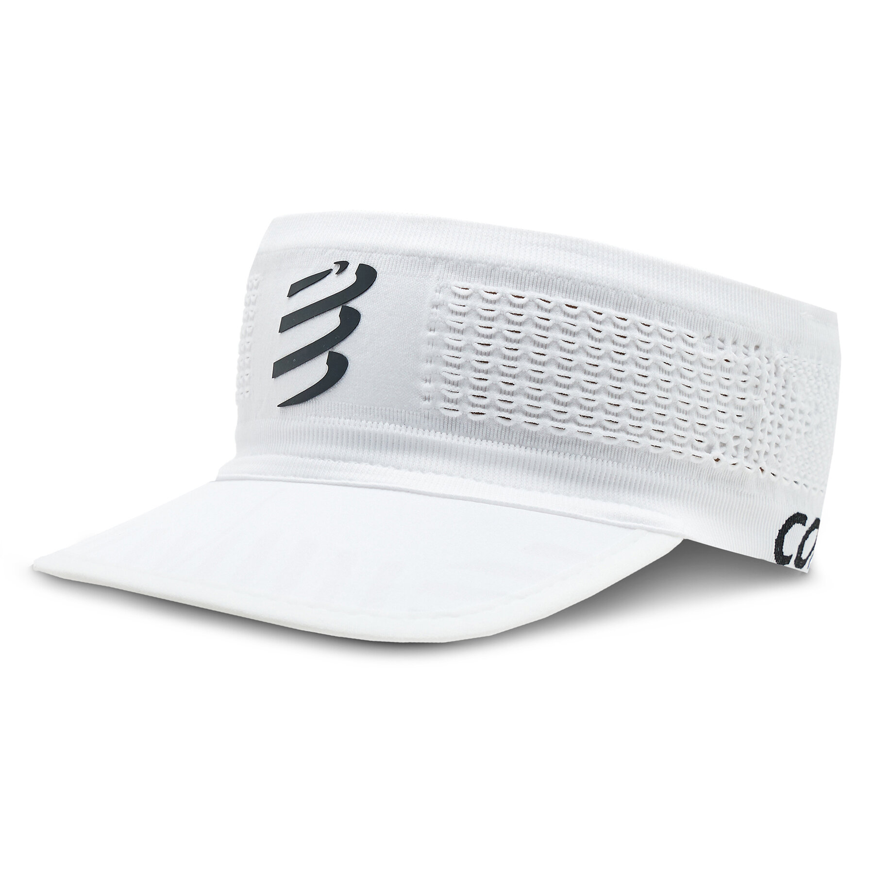 Compressport Γείσο Compressport Spiderweb Headband On/Off CU00006B Λευκό