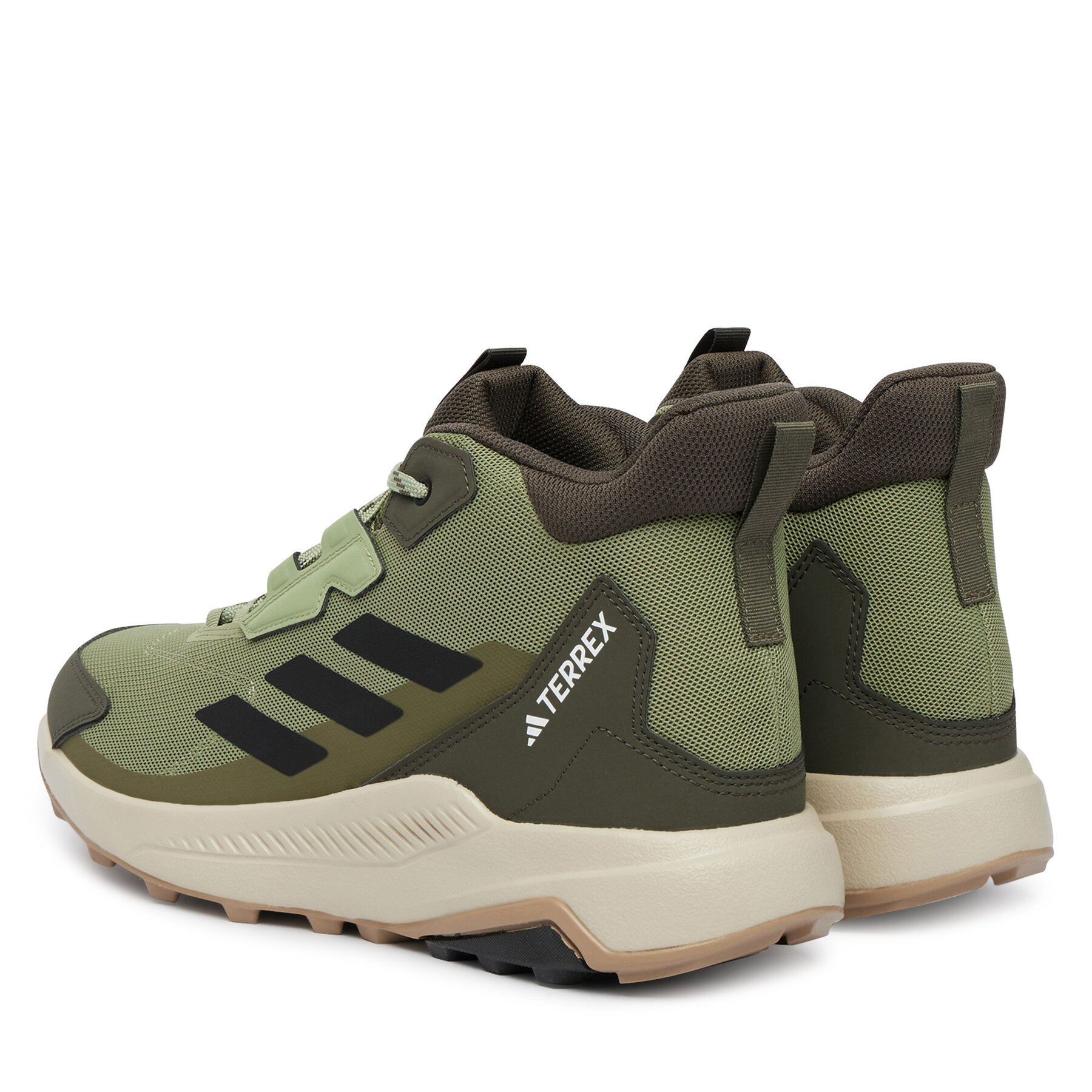 Παπούτσια πεζοπορίας adidas Terrex Anylander Mid Hiking Shoes JR6596 Πράσινο