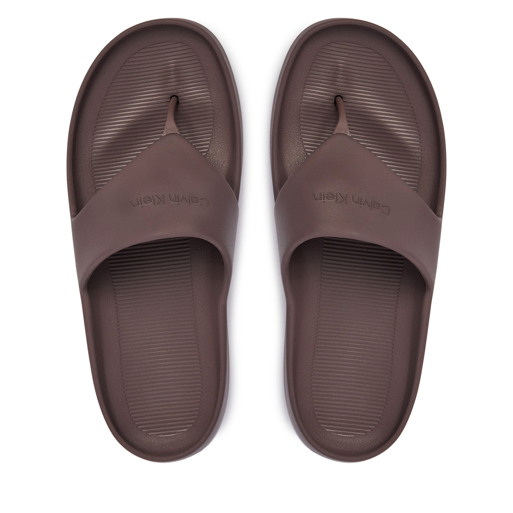 Flip-flops Calvin Klein One Piece Eva Flip Flop Thong HW0HW02957 Barna