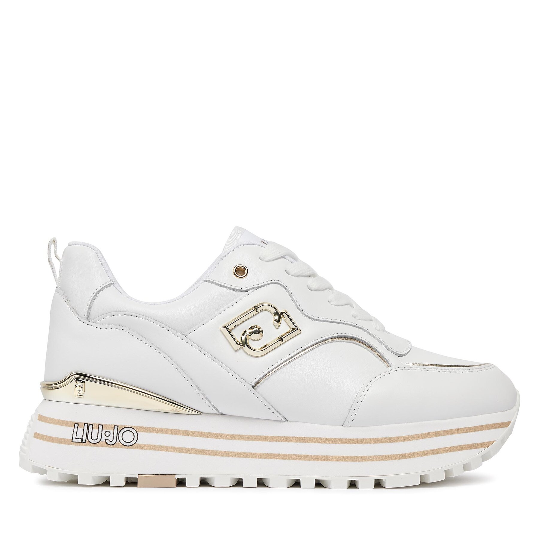 Damskie Sneakersy Liu Jo, Rozmiar 41 Biały Maxi Wonder 73 BA4059 P0102