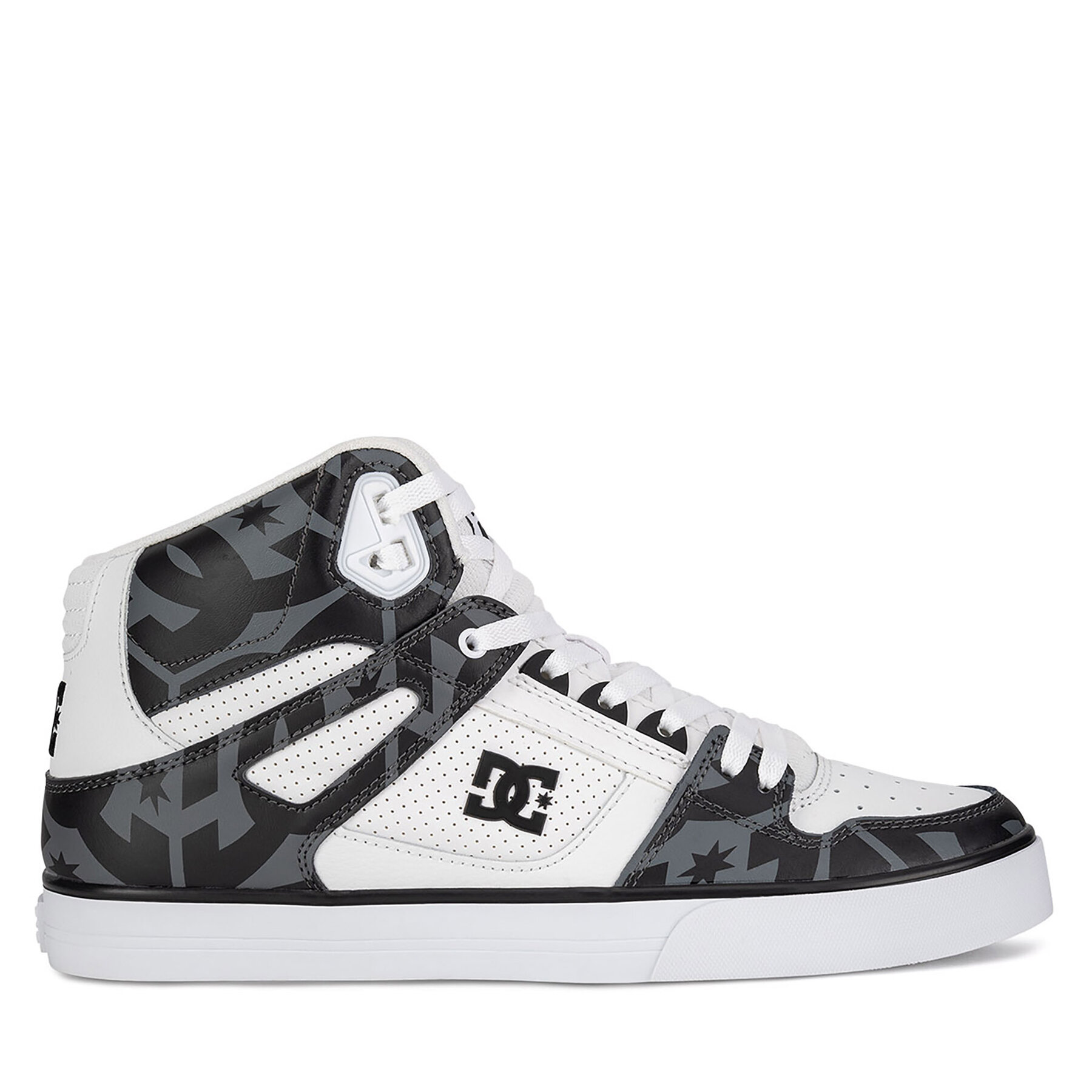 Sneakersy DC Shoes PURE HIGH-TOP WC ADYS400043-XKWS Biela
