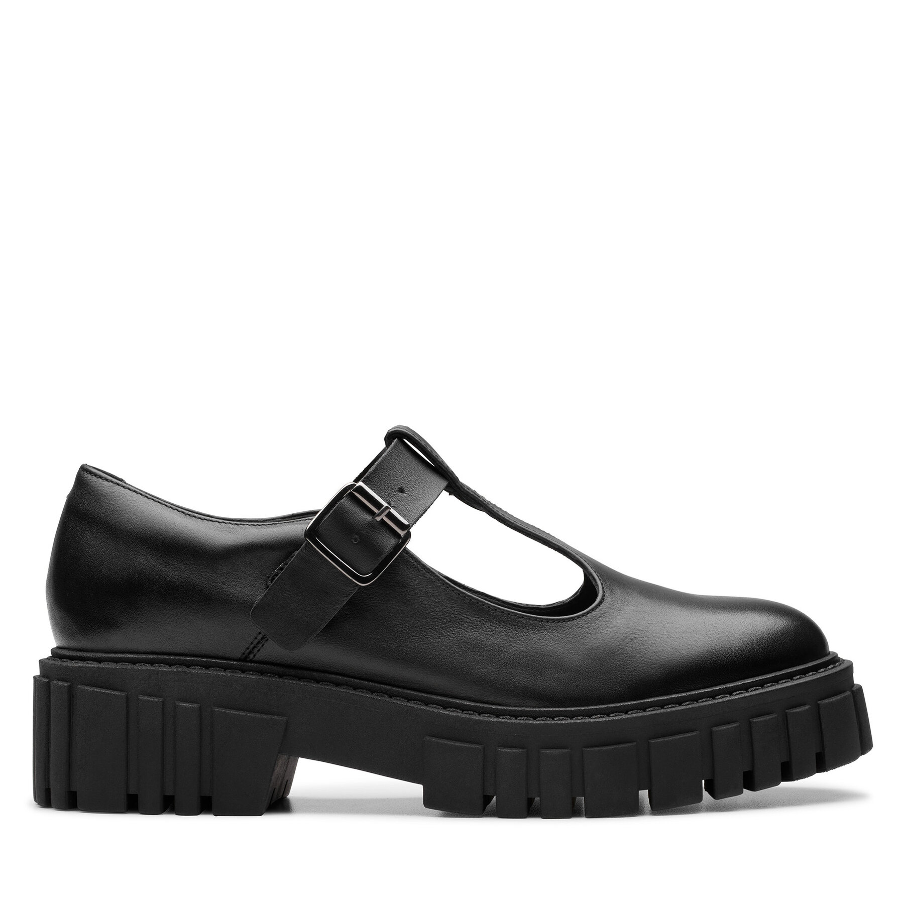 Zapatos hasta el tobillo Clarks Page Bar 26178683 Negro