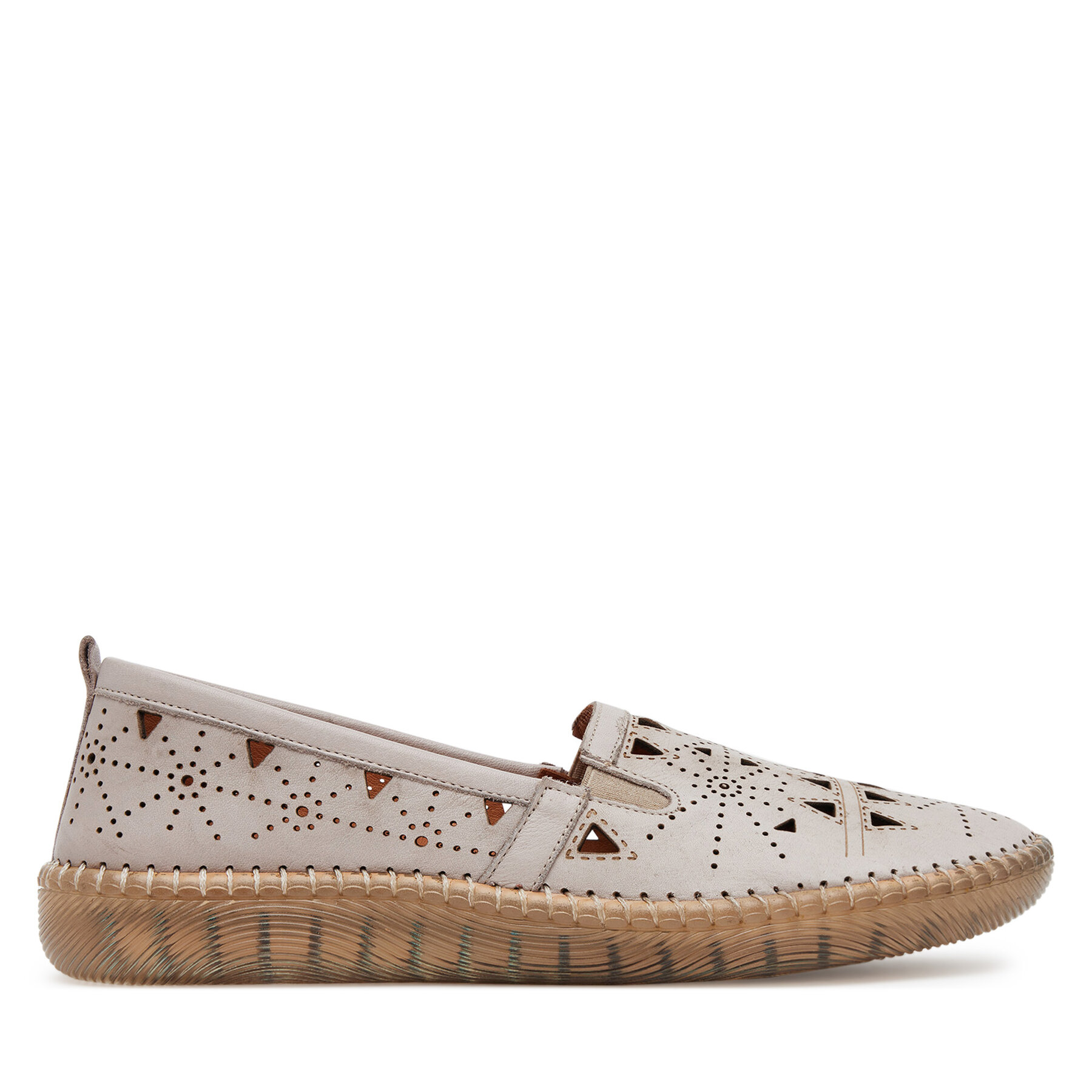 Pantofi Manitu 840073 Bej