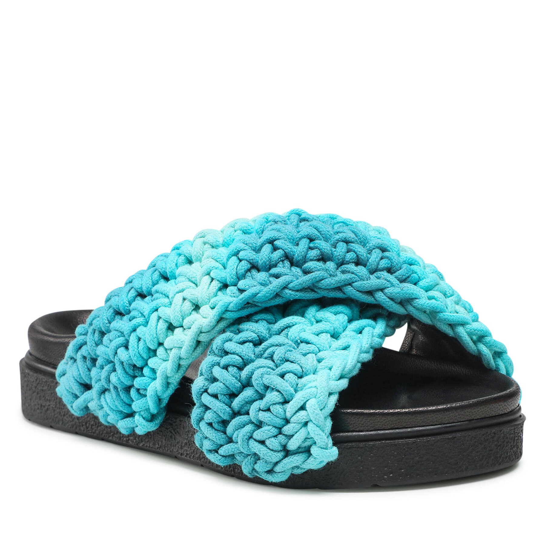 Șlapi Inuikii Woven Batic 70104-008 Blue 70104-008 imagine super redus 2022
