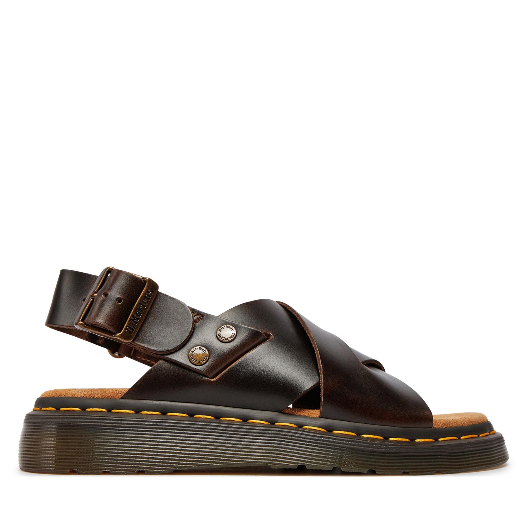 Unisex Sandalen Dr. Martens, Schuhgröße 45, Braun, Zane 31577375