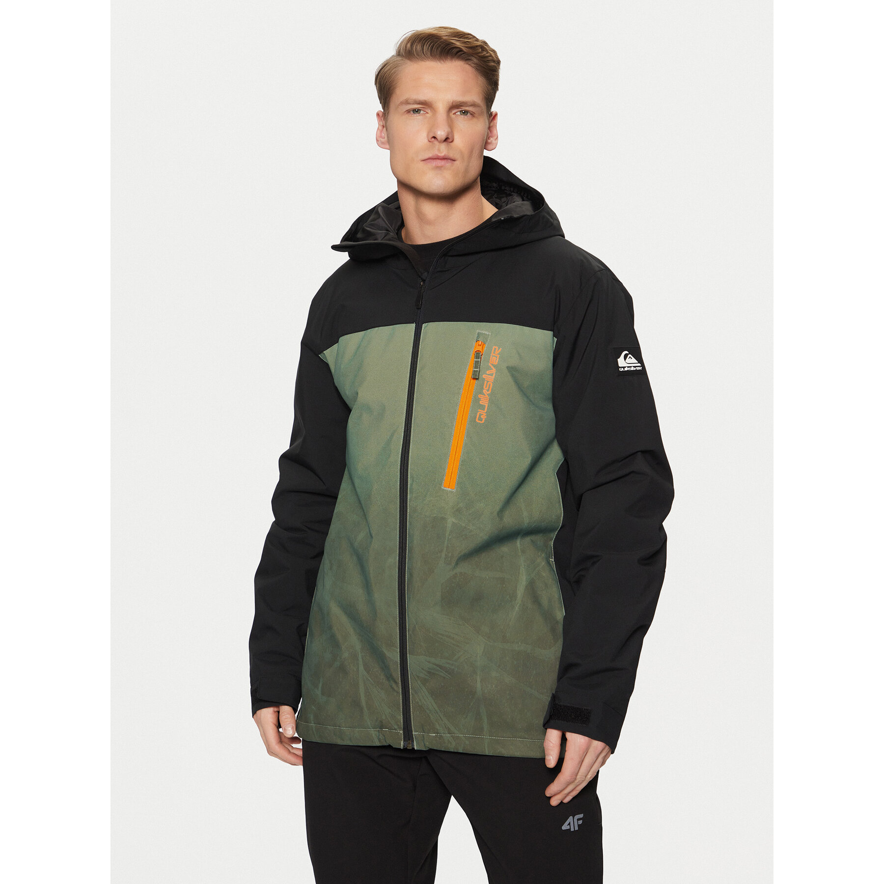 Quiksilver Skijacke Morton EQYTJ03458 Grün Modern Fit