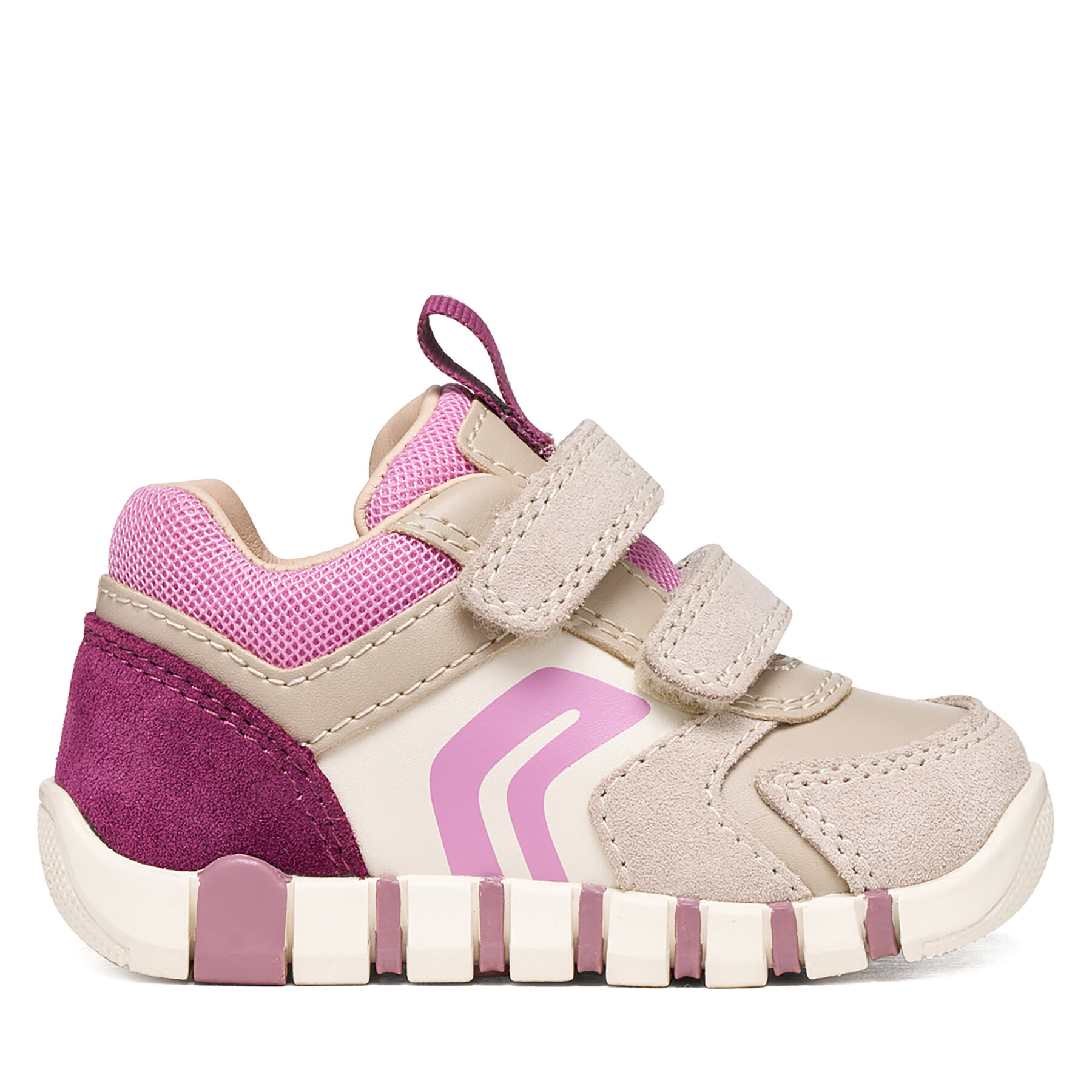 Sneakersy Geox B Iupidoo Girl B3558C 05422 C5378 Béžová