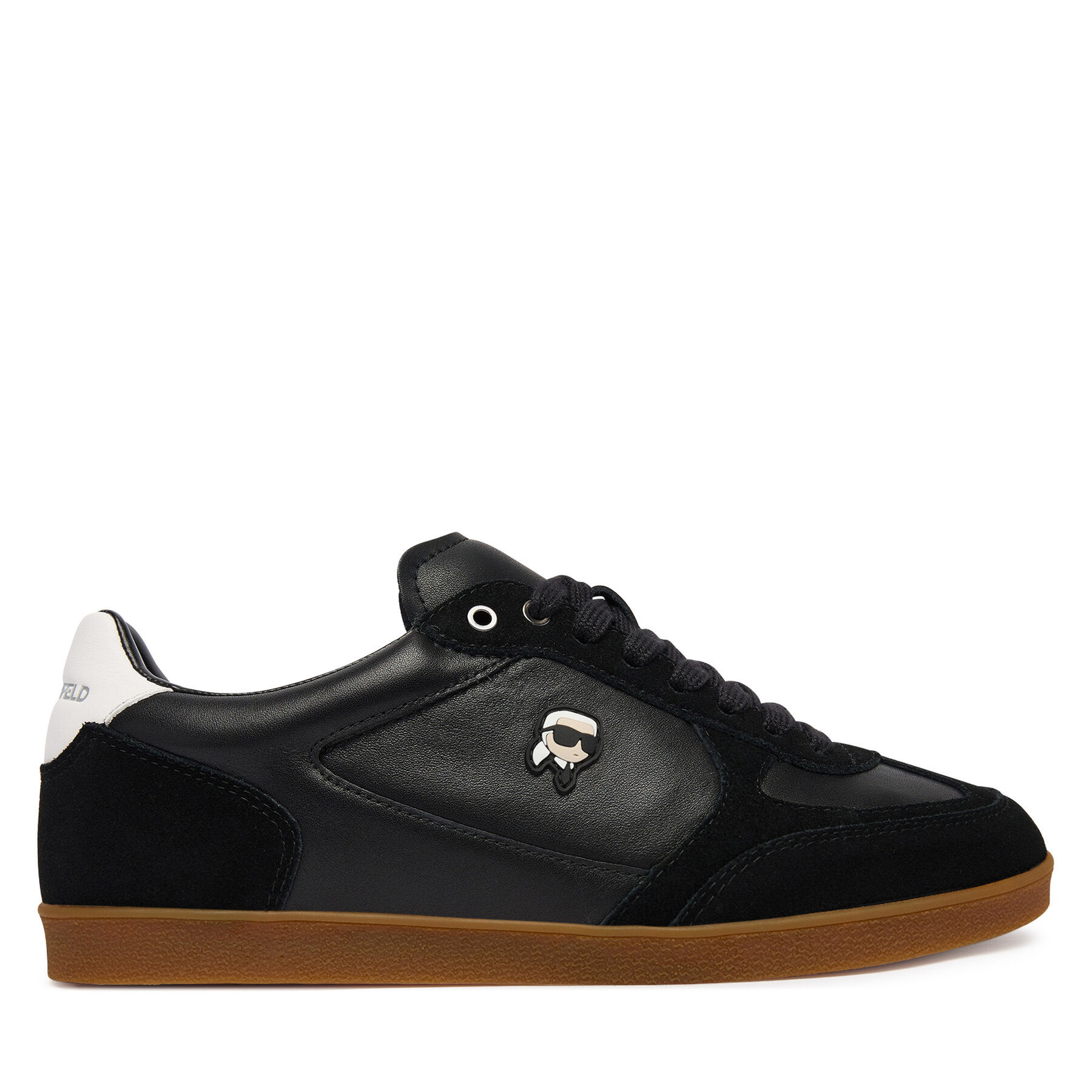 Sneakersy KARL LAGERFELD Kandidate KL63833N Čierna