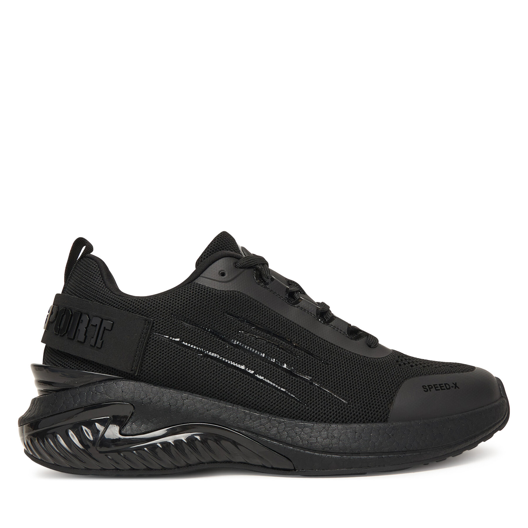 Sneakersy Plein Sport FAES USC0779 STE003N Čierna