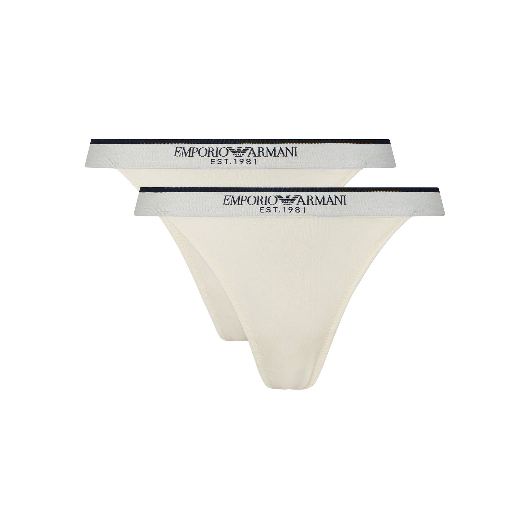 Emporio Armani Underwear String-Set EW000405 AF27298 U1131 Weiß