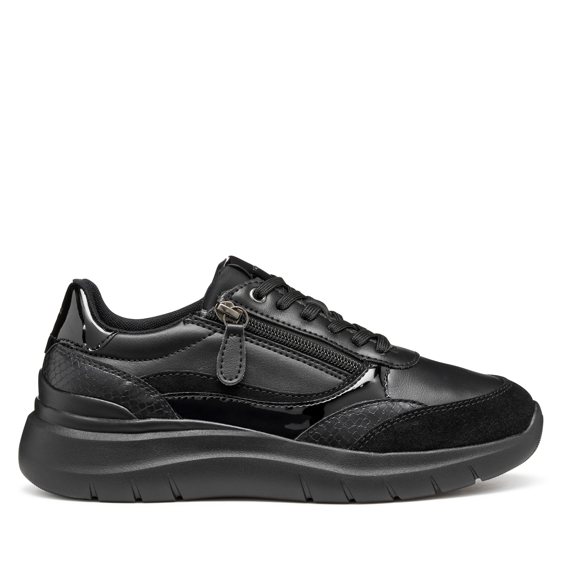 Sneakers Geox D Plummery D56YNE 05402 C9997 Negru