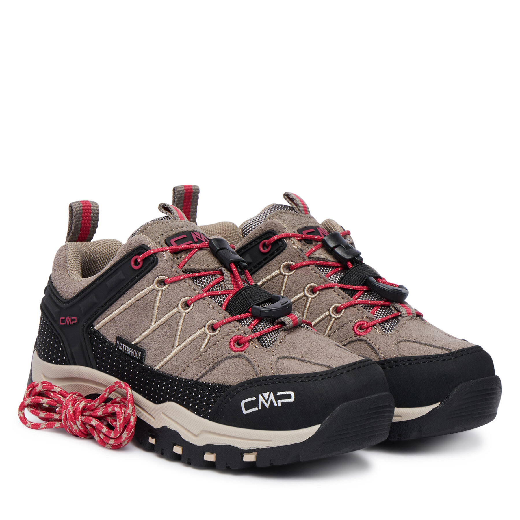 Trekking čevlji CMP Rigel Low Wp 3Q13244 Svetlo rjava