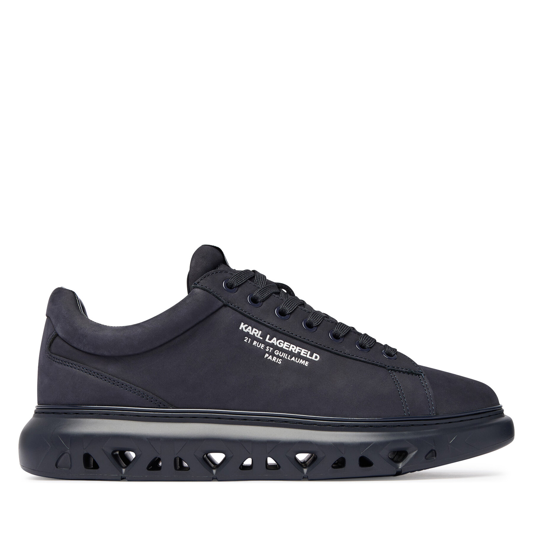 Sneakersy KARL LAGERFELD Kapri Kite KL54527 Tmavomodrá