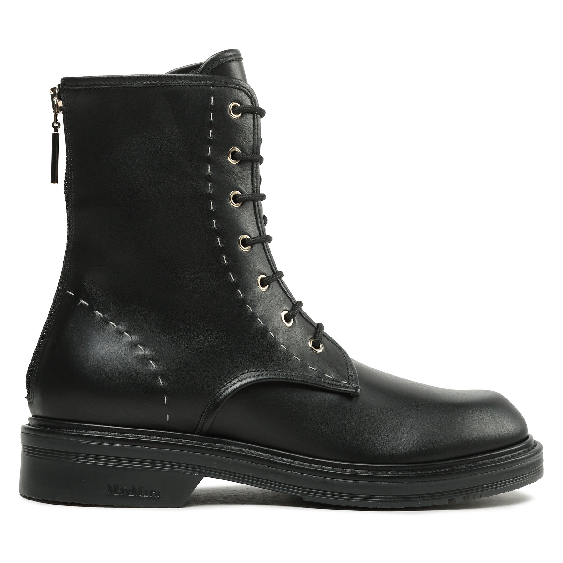 Max Mara Mujer Botines planos, Talla : 37, Negro, Urbancompact 2347960137600