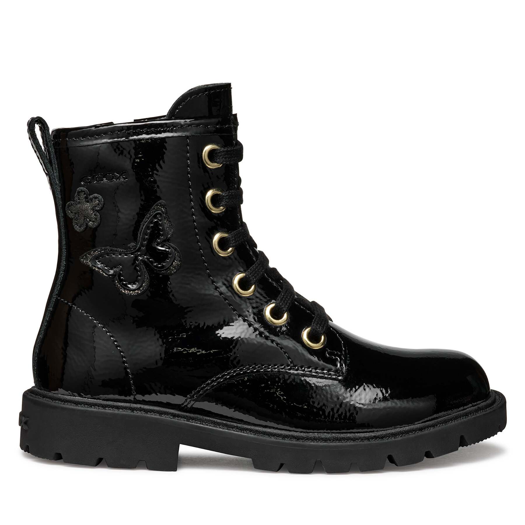Ghete Geox J Shaylax Girl J56EXA 00067 C9999 S Negru