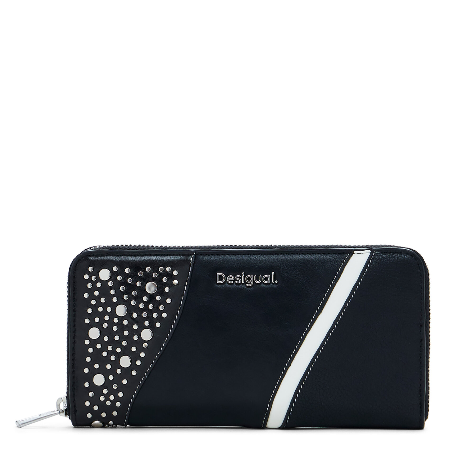 Nagy női pénztárca Desigual 25SAYP24 Fekete