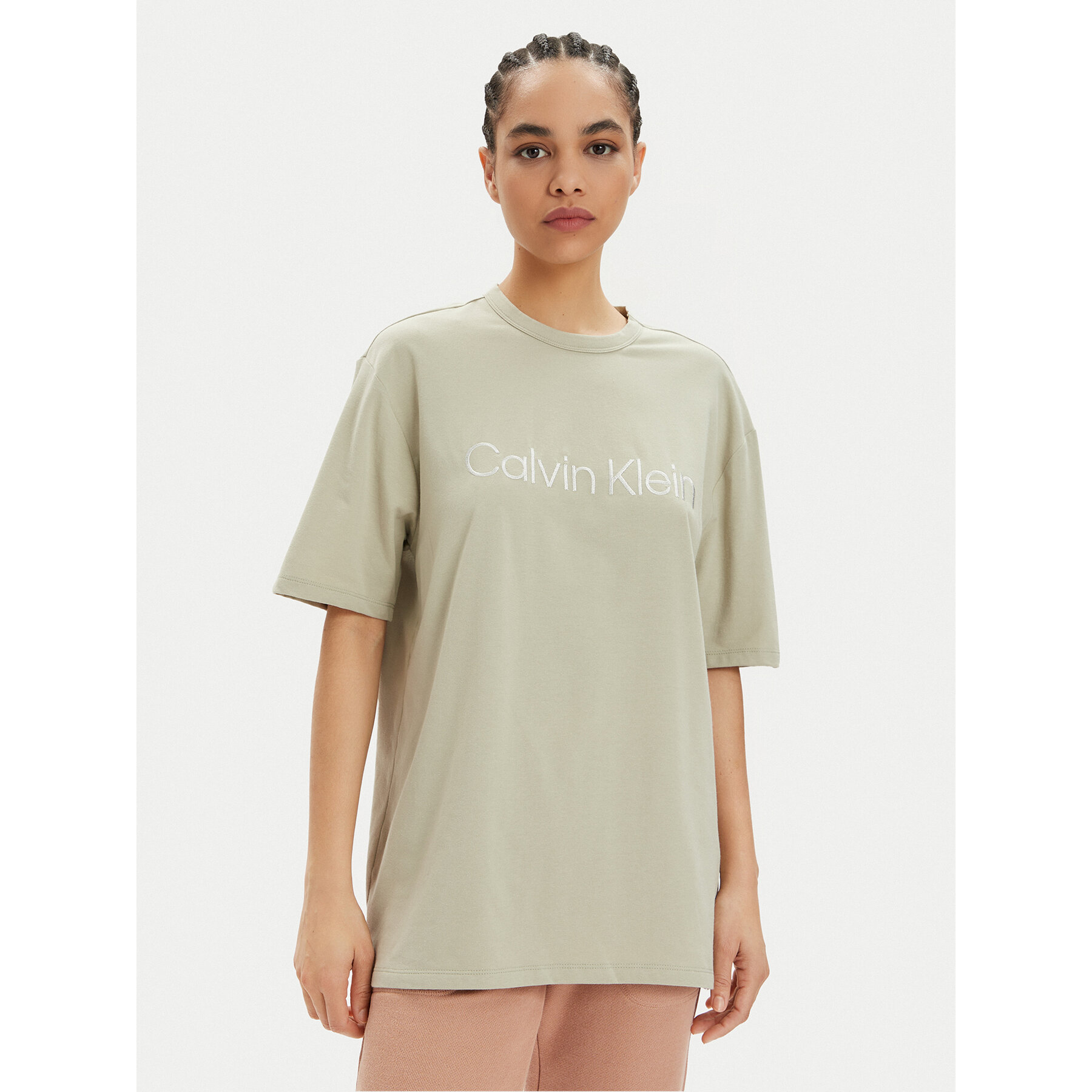 Calvin Klein Underwear T-shirt 000QS7069E Verde Relaxed Fit