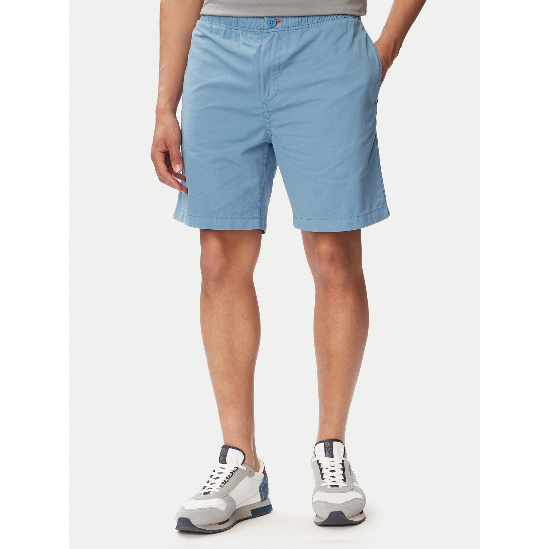 Napapijri Sportshorts N-Hyperion NP0A4G5E Blau Relaxed Fit