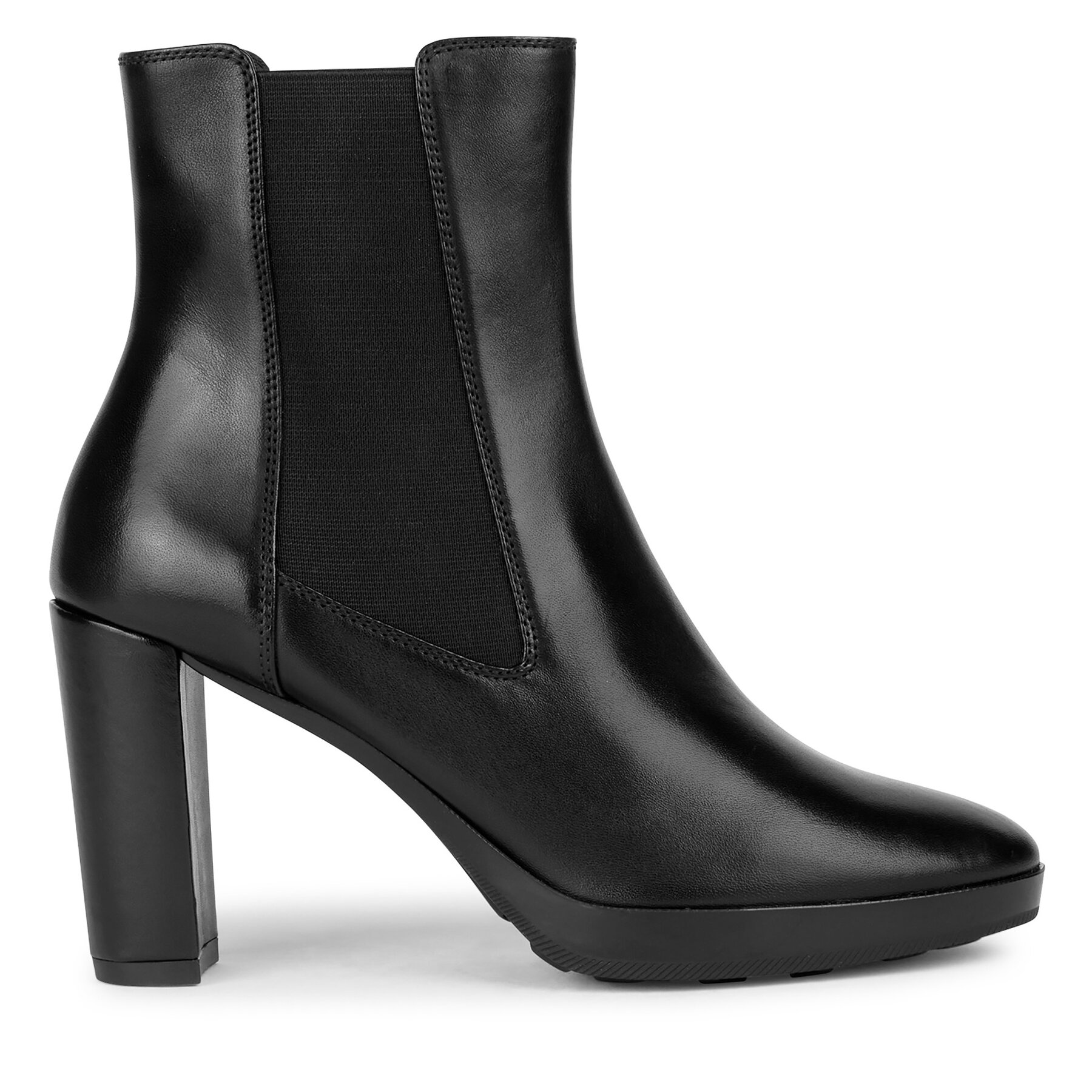 Μποτάκια Geox D Walk Pleasure 85 D35TFC 00043 C9999 Μαύρο