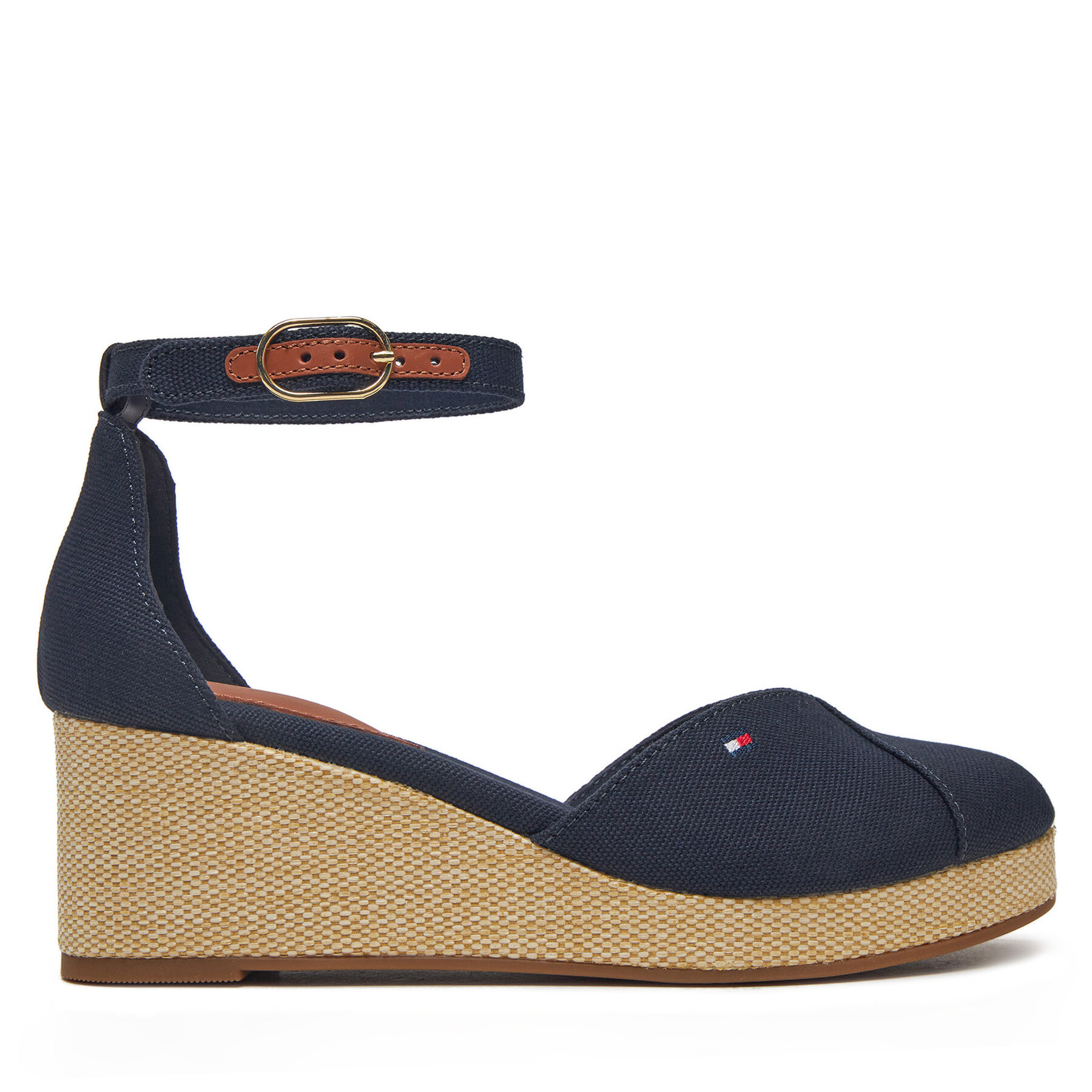 Espadrilky Tommy Hilfiger FW0FW08657 Tmavomodrá