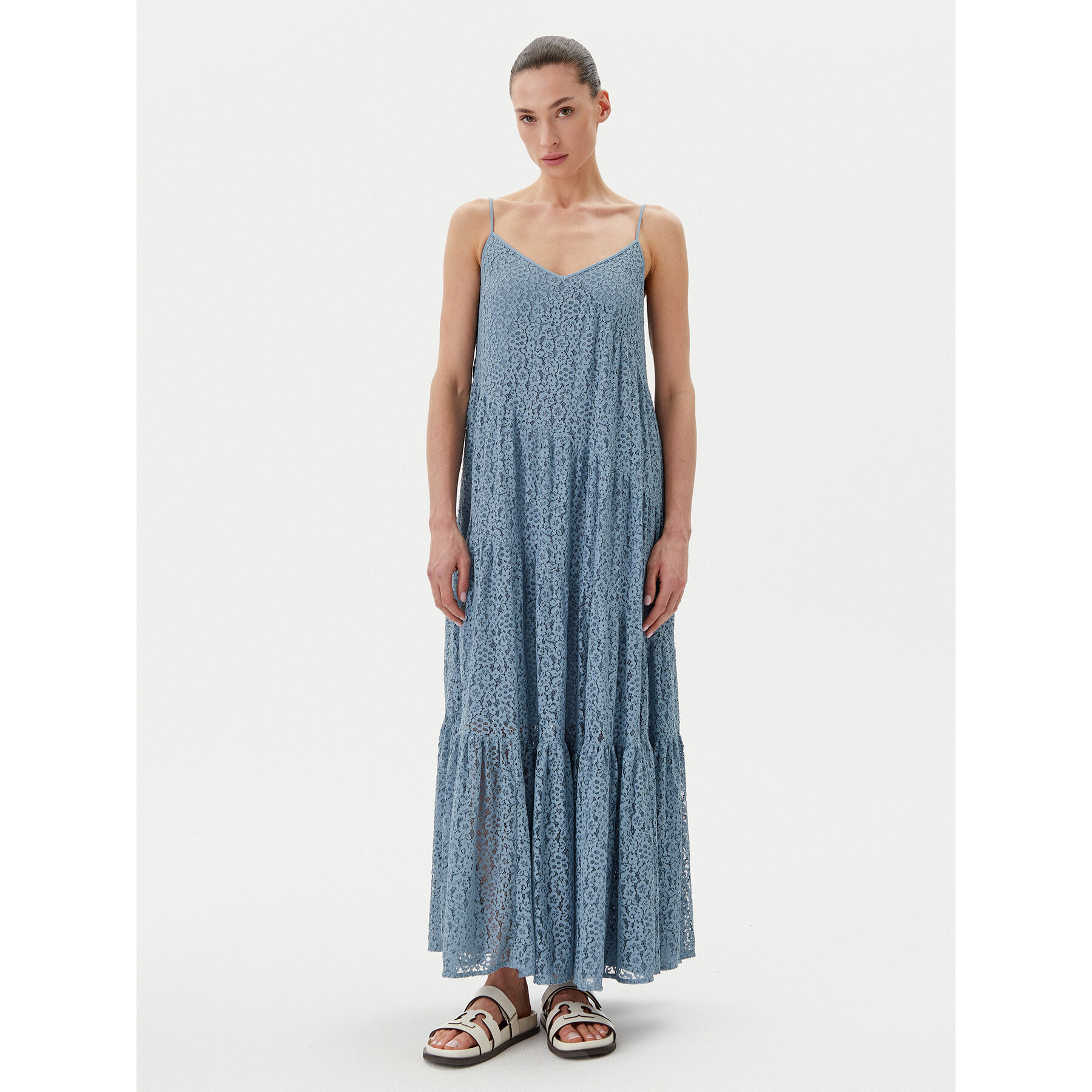 MICHAEL Michael Kors Sommerkleid MS582IDH68 Himmelblau Regular Fit