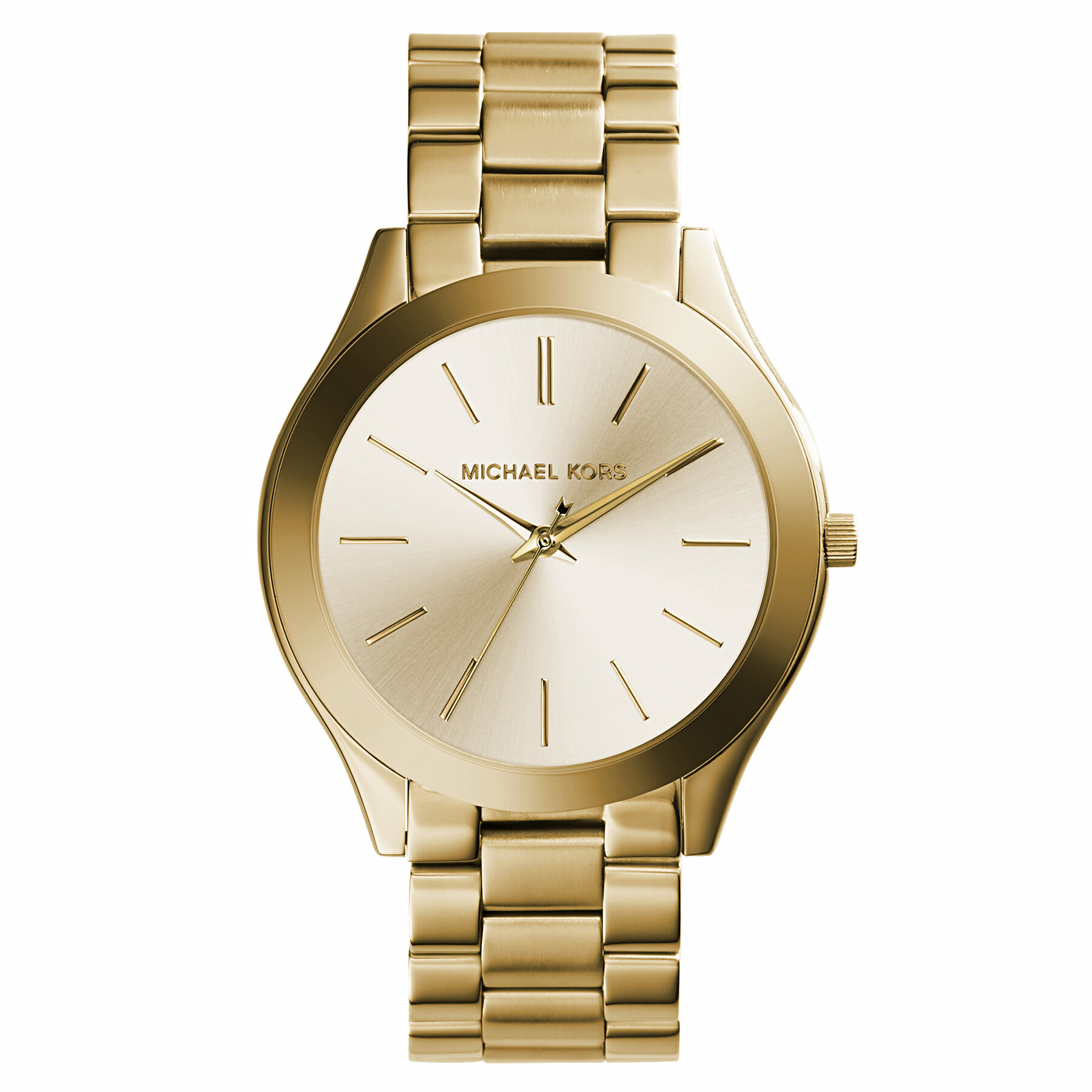 Uhr Michael Kors Slim Runway MK3179 Goldfarben, Größe 00