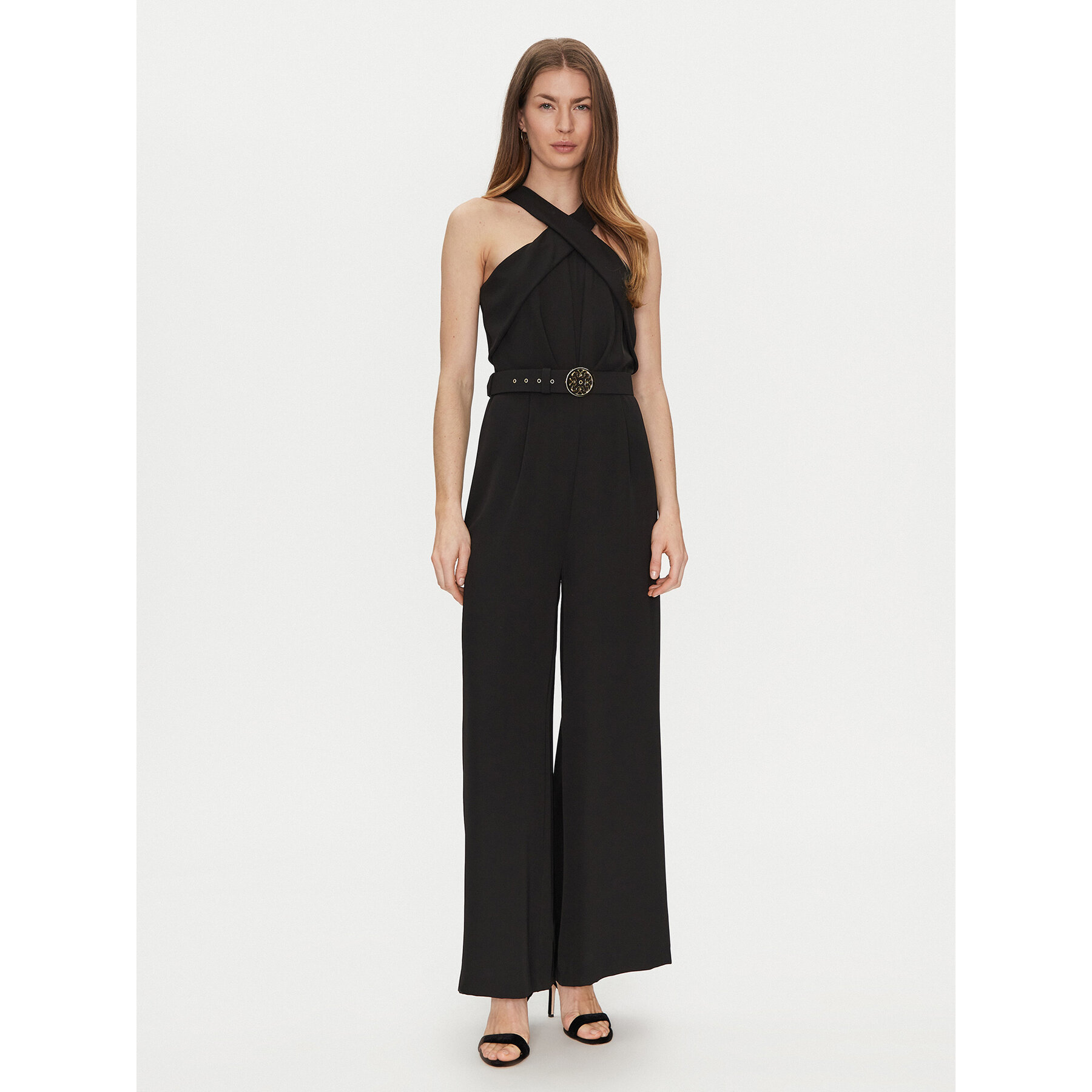 Rinascimento Jumpsuit CFC0122533003 Schwarz Regular Fit