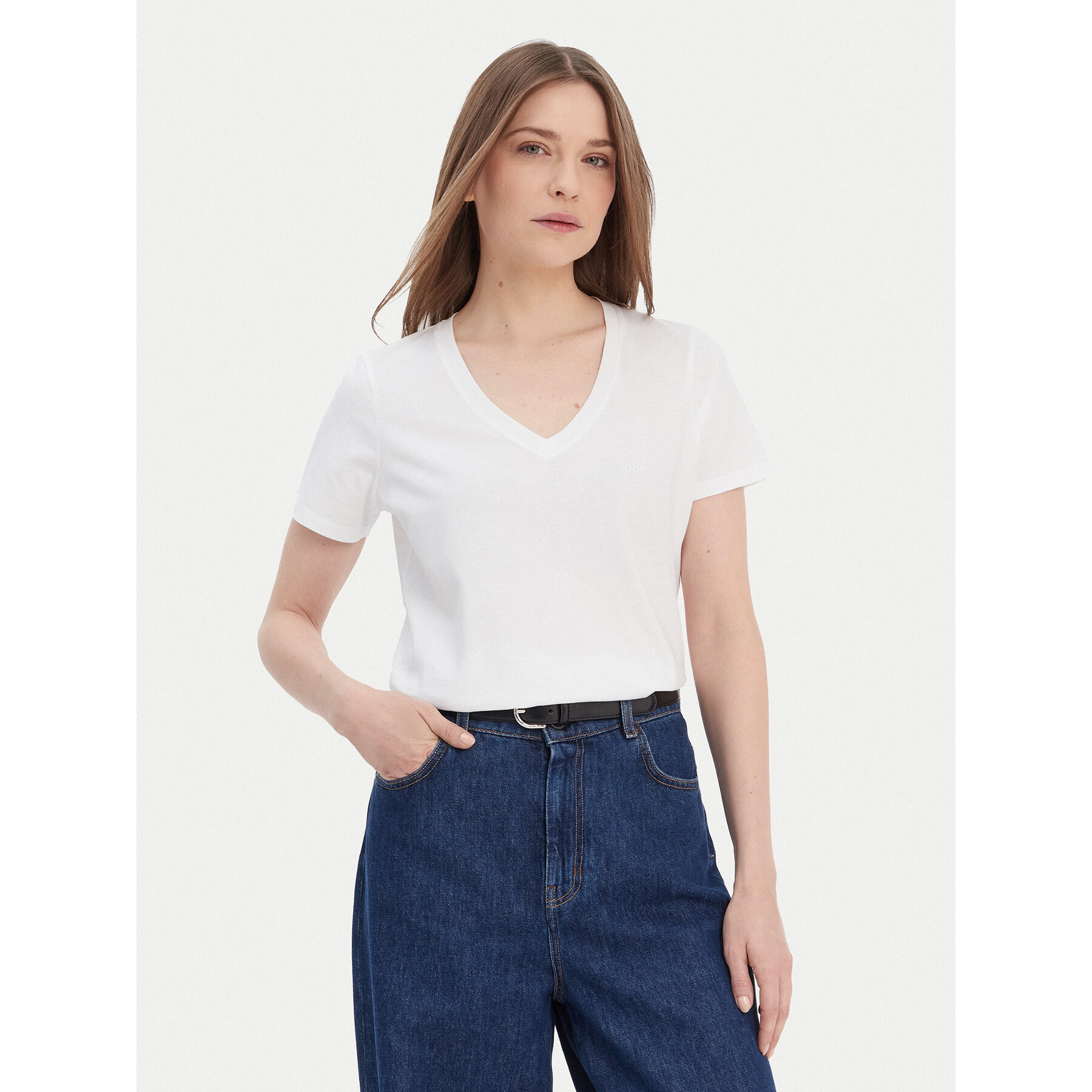 JOOP! T-shirt 30040355 Bijela Regular Fit