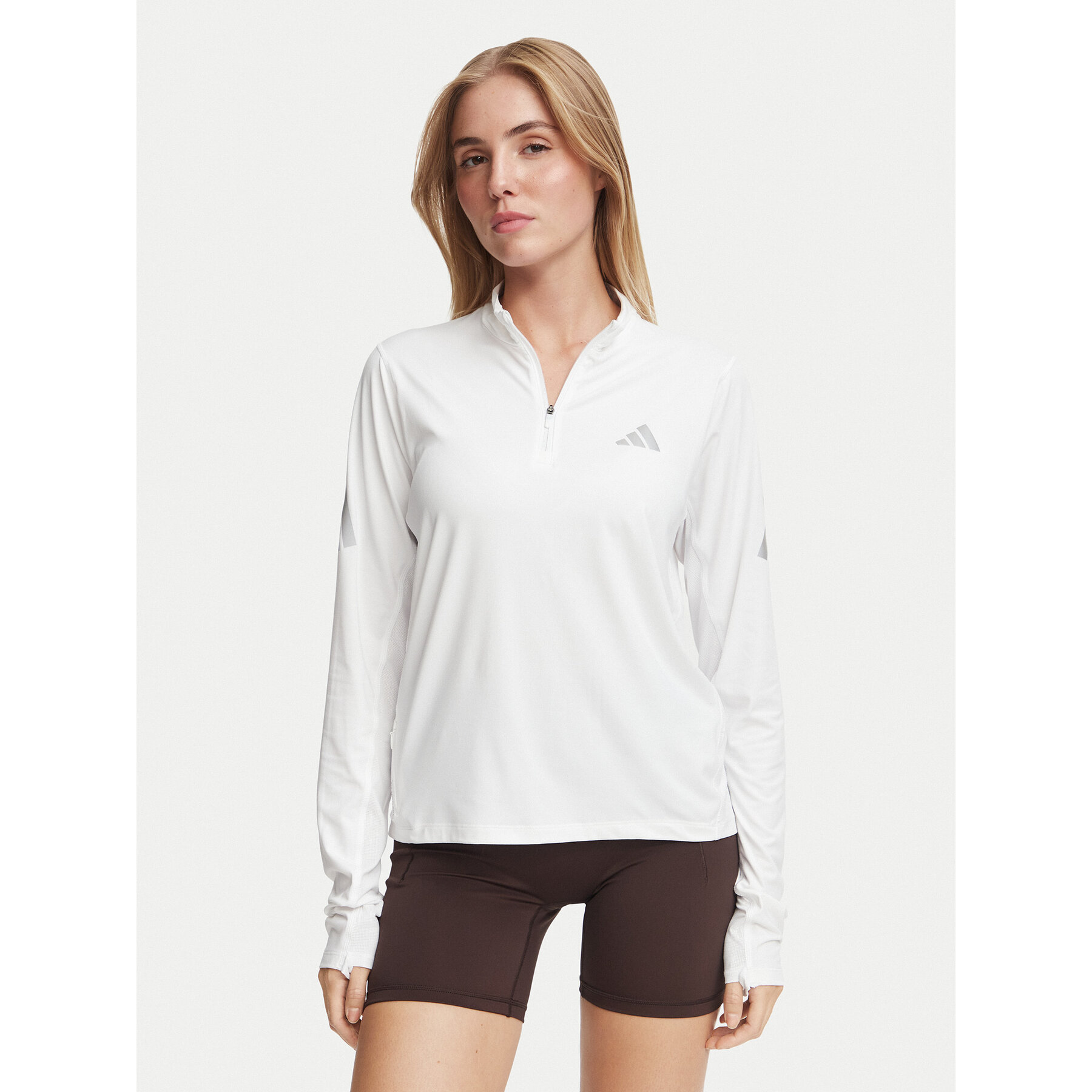 adidas Technisches Sweatshirt Adi365 Iconic KR5525 Weiß Regular Fit