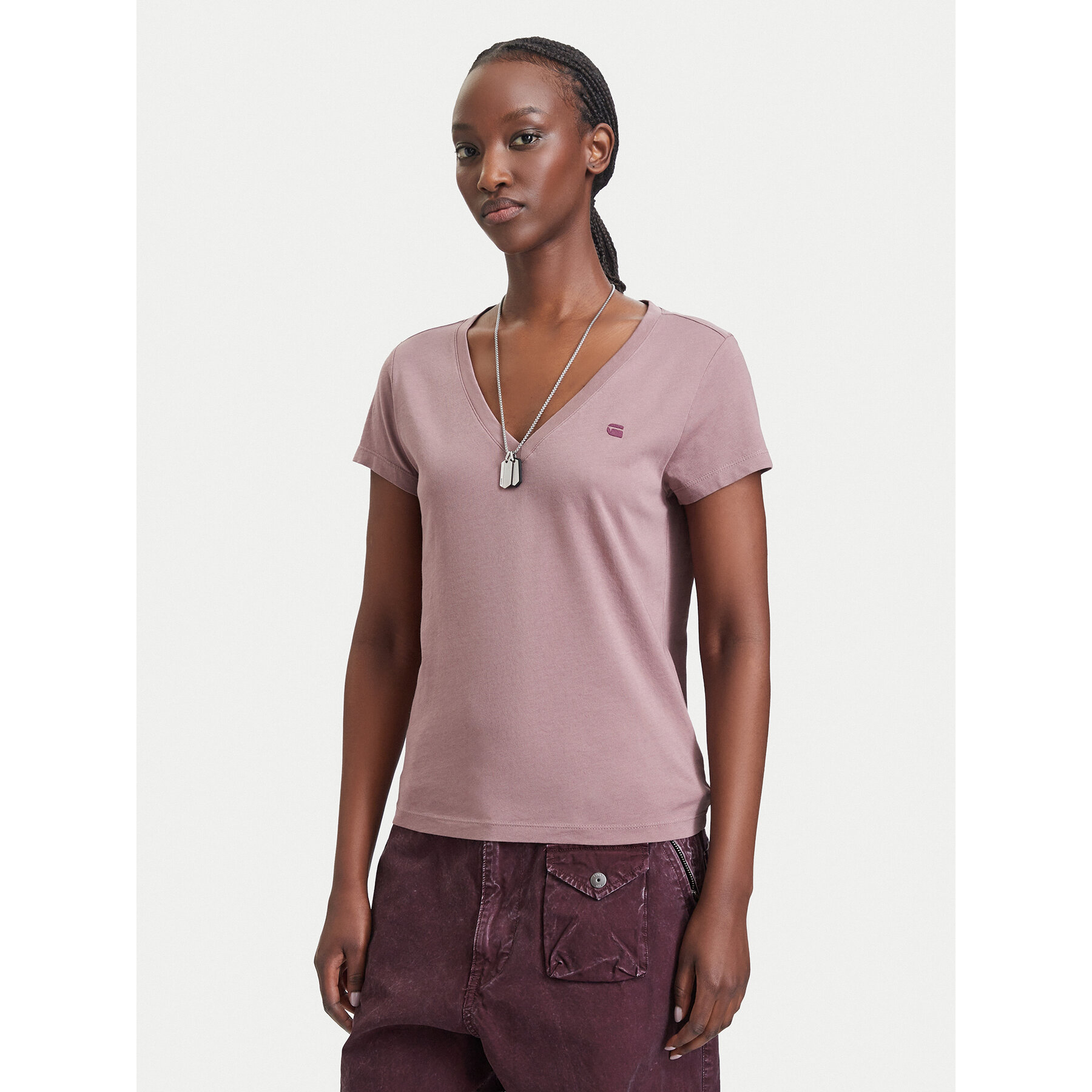 G-STAR T-Shirt D30184-4107 Rosa Regular Fit