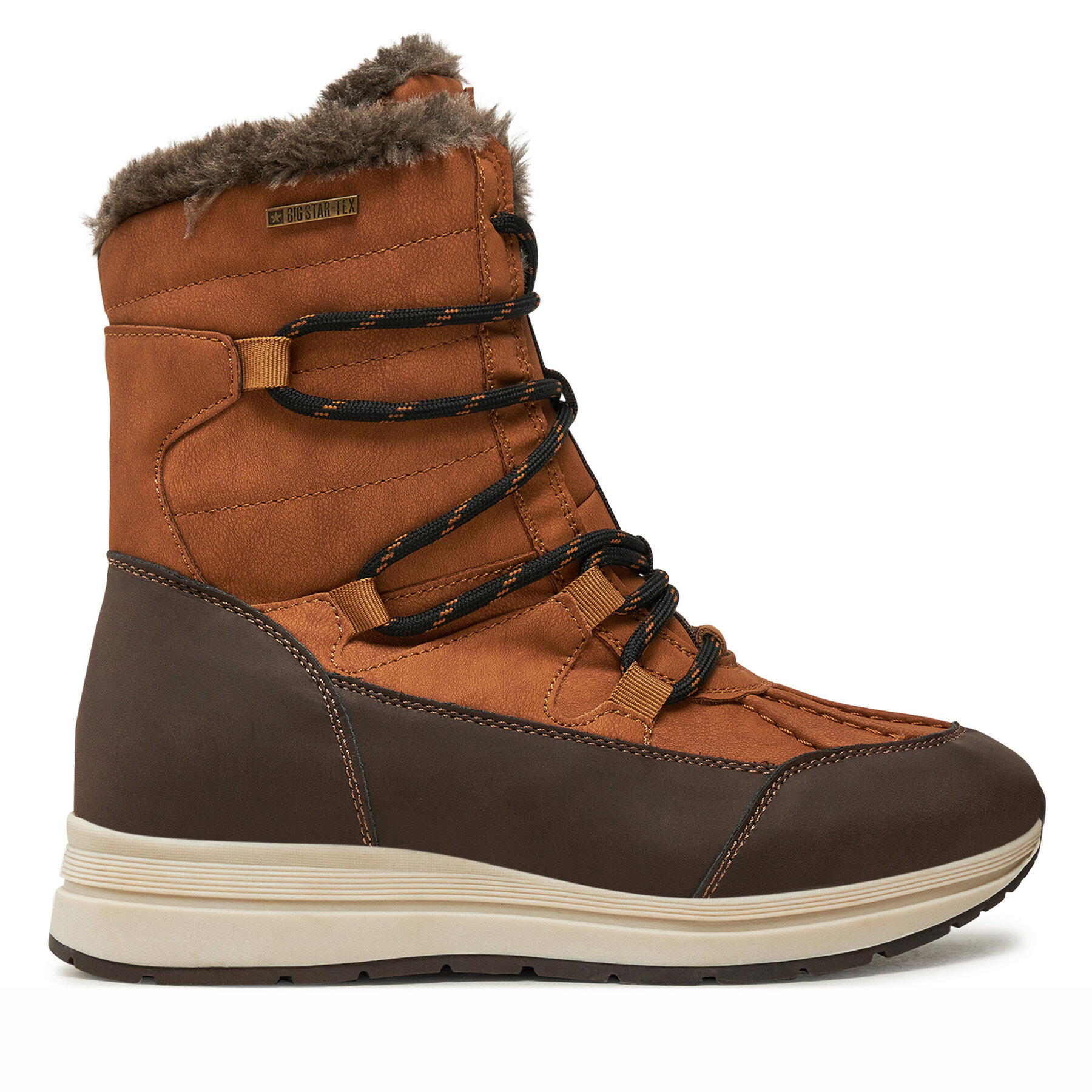 Cizme de zăpadă Big Star Shoes OO274A122 Maro