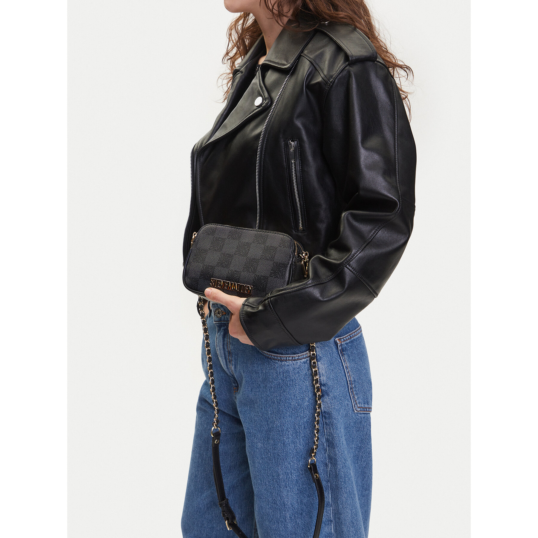 Дамска чанта Steve Madden Bjuni-7 SM13001772 Черен