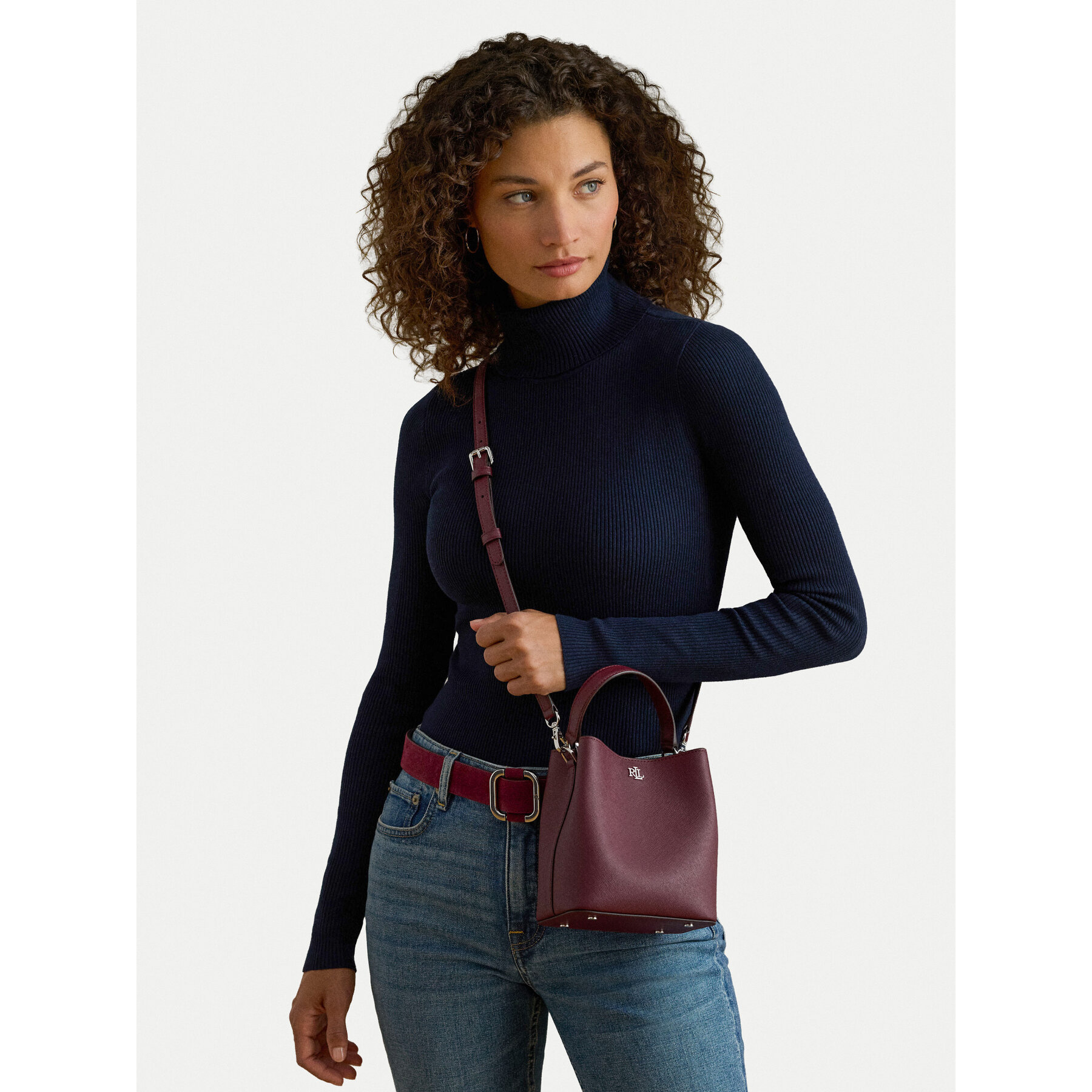 Torbica LAUREN RALPH LAUREN 431969365008 Tamnocrvena