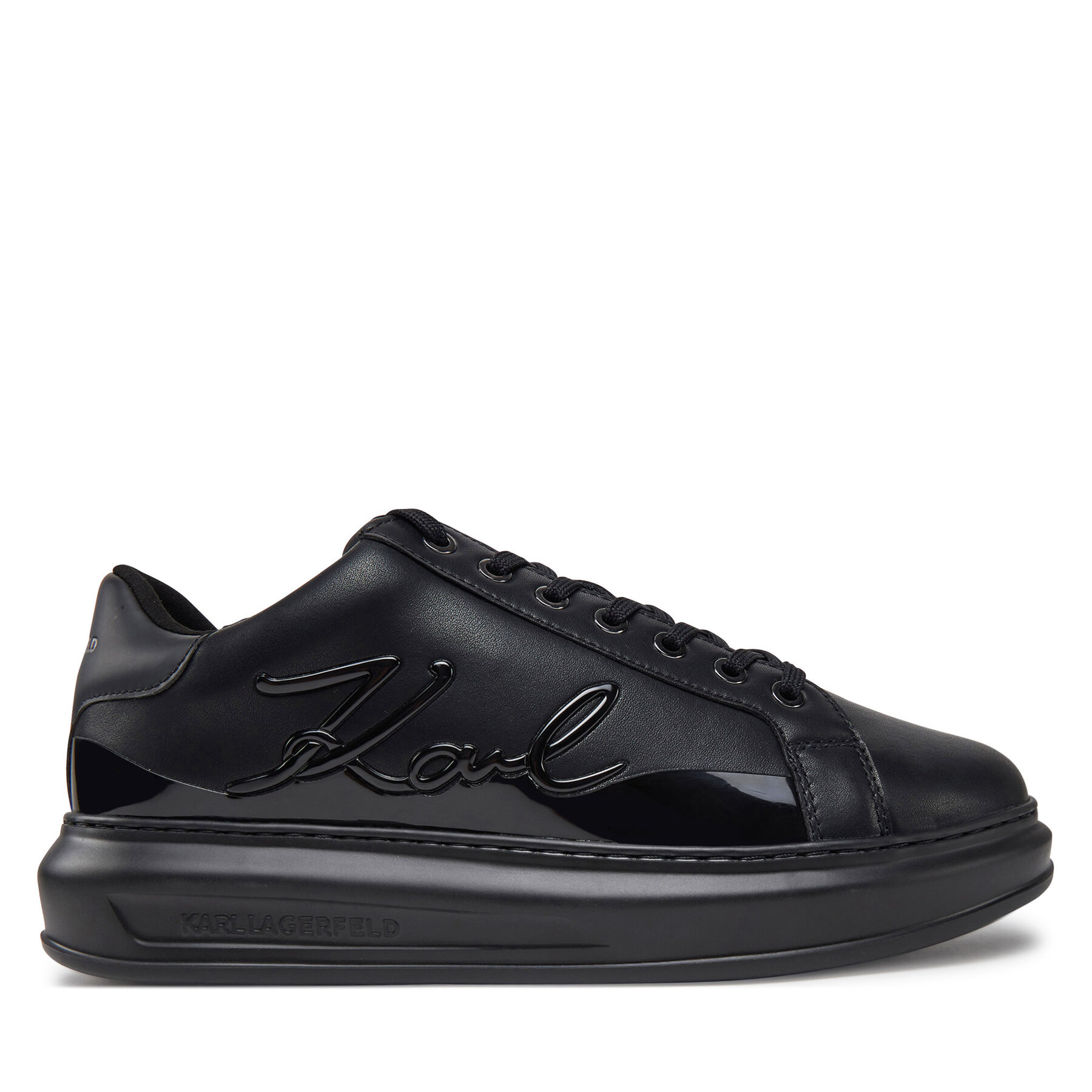 Sneakersy KARL LAGERFELD Kapri KL52548F Čierna