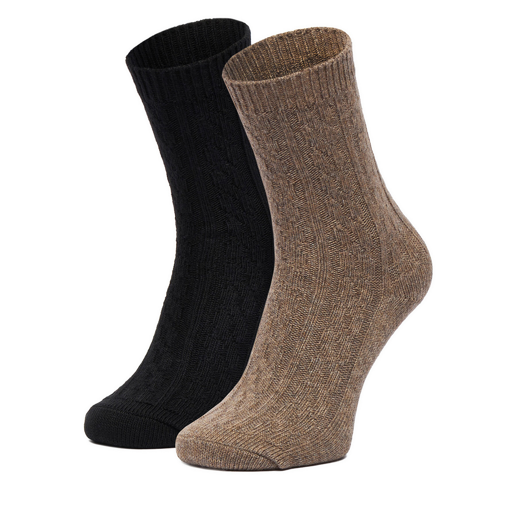 Șosete lungi Nine West CEO_LA_NW_17637_W_AW25 (2-PACK) Negru