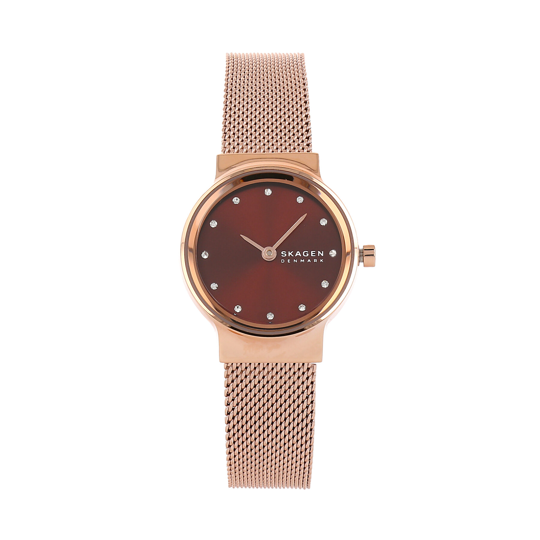 

Годинник Skagen Freja Lille Two SKW3067 Rose Gold/Burgundy, Рожеве золото