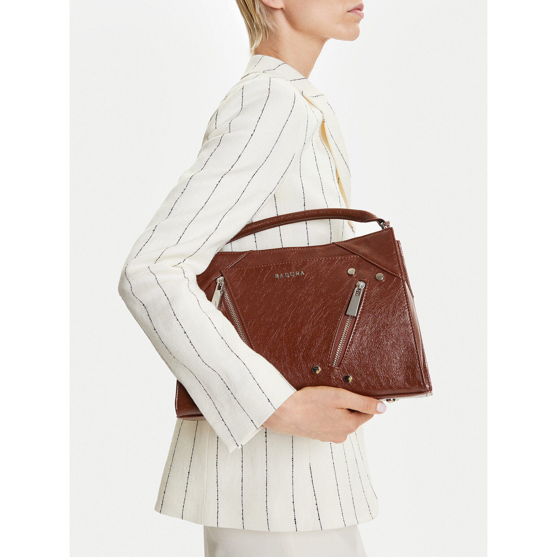Geantă Badura EO-ALAIA-KQ29 Maro