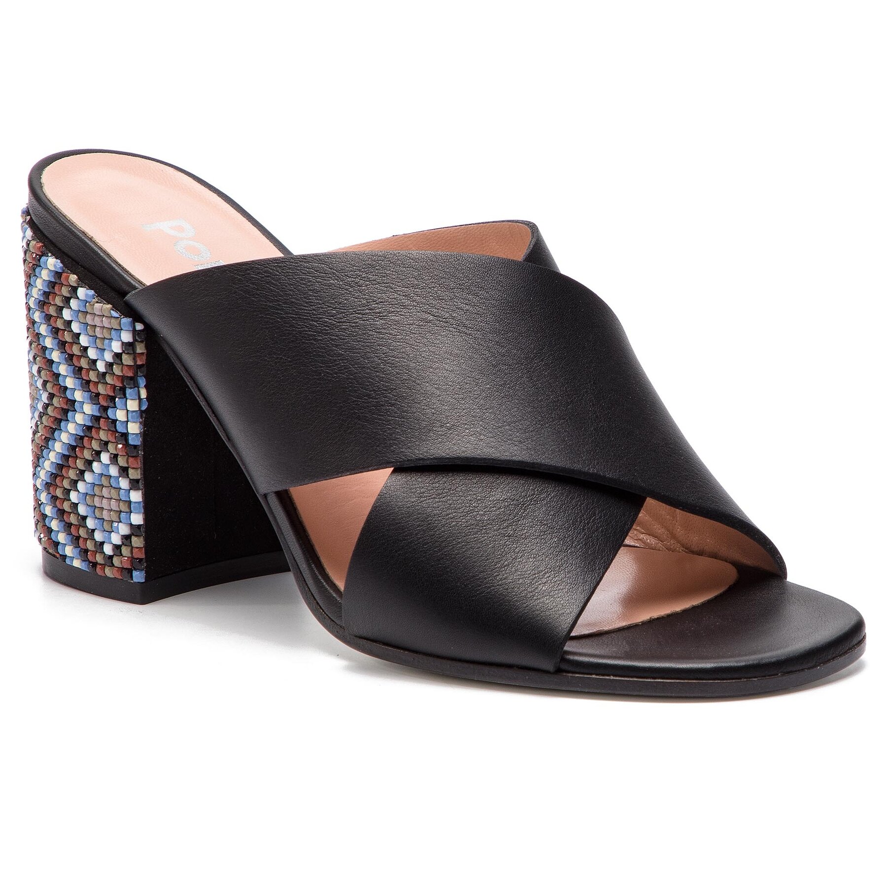 Șlapi Pollini SA28128C17TD200A Nero/Azz