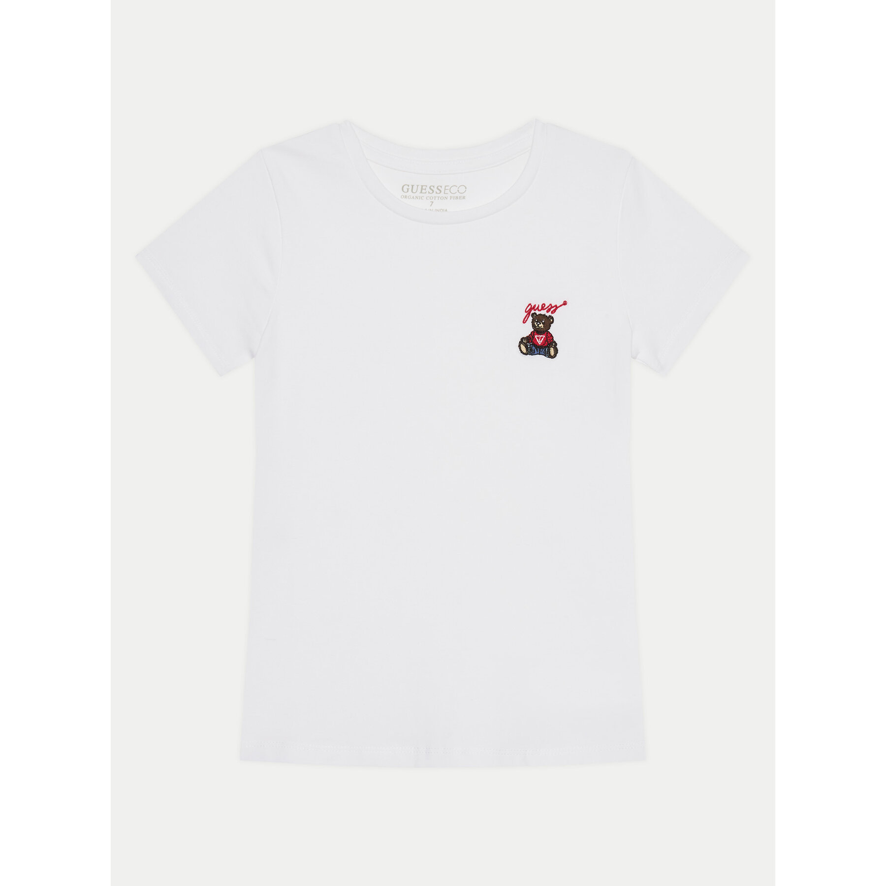 Guess T-Shirt J5RI44 J1314 Λευκό Regular Fit