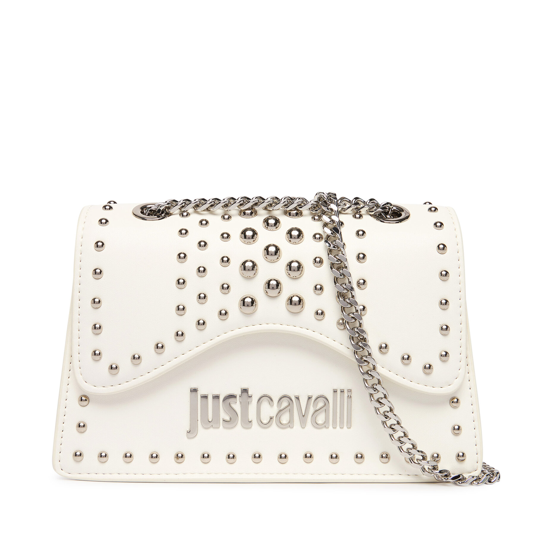 Τσάντα Just Cavalli 80RA4BP1 ZSD95 Λευκό