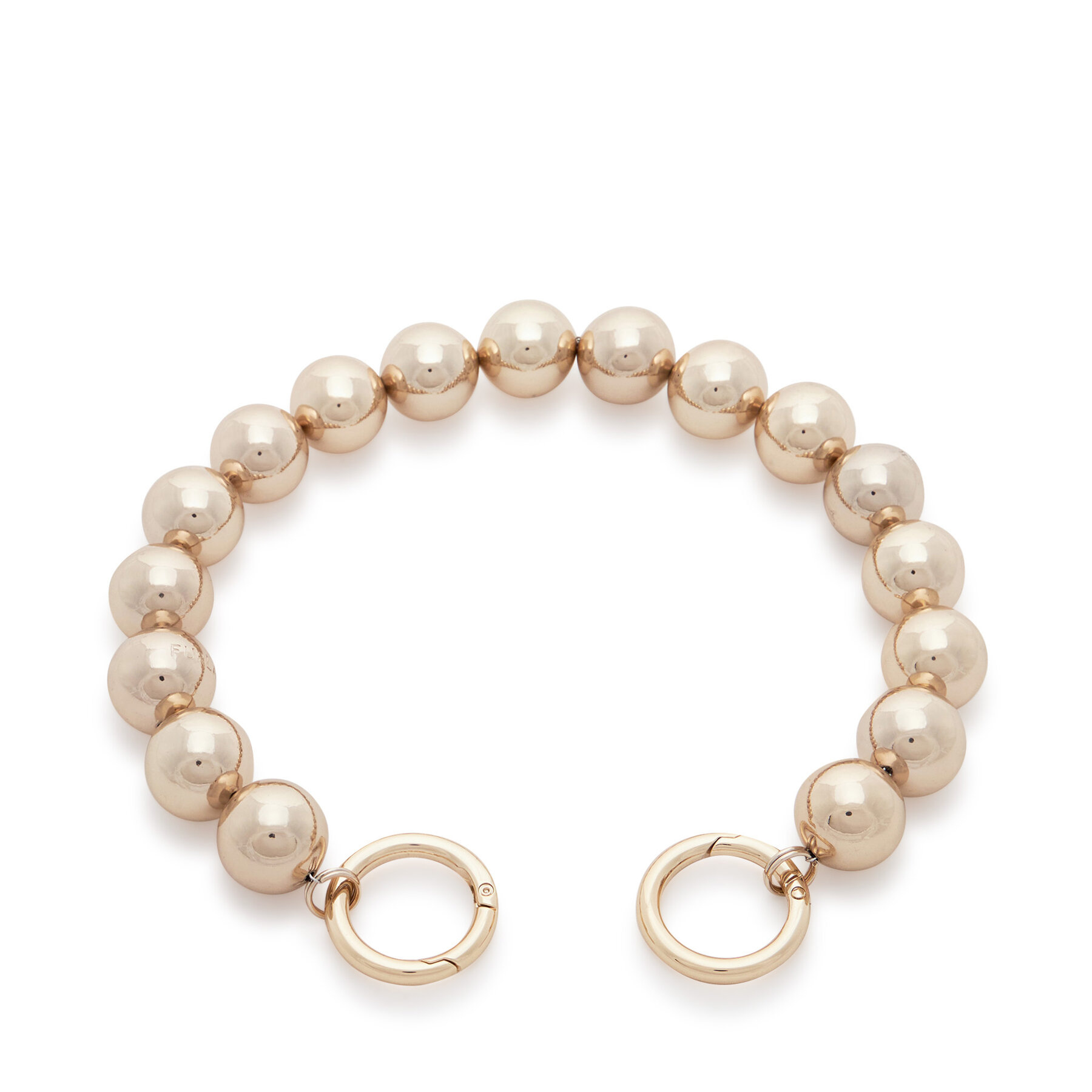 Wymienny pasek do torebki Furla Złoty WK00277 MT0000