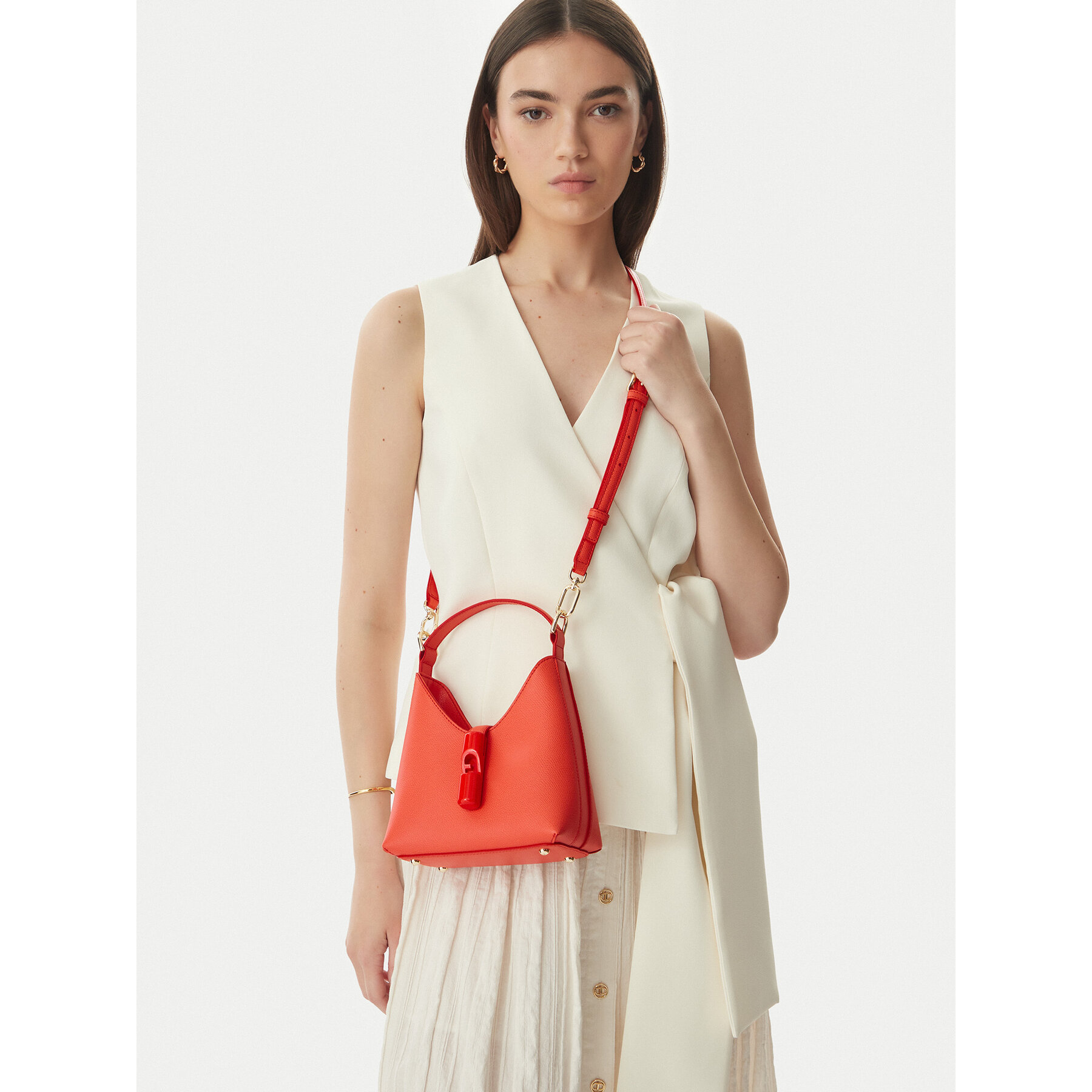 Torbica Furla Iride Mini WE00876 ARE000 KH 4477S Narančasta