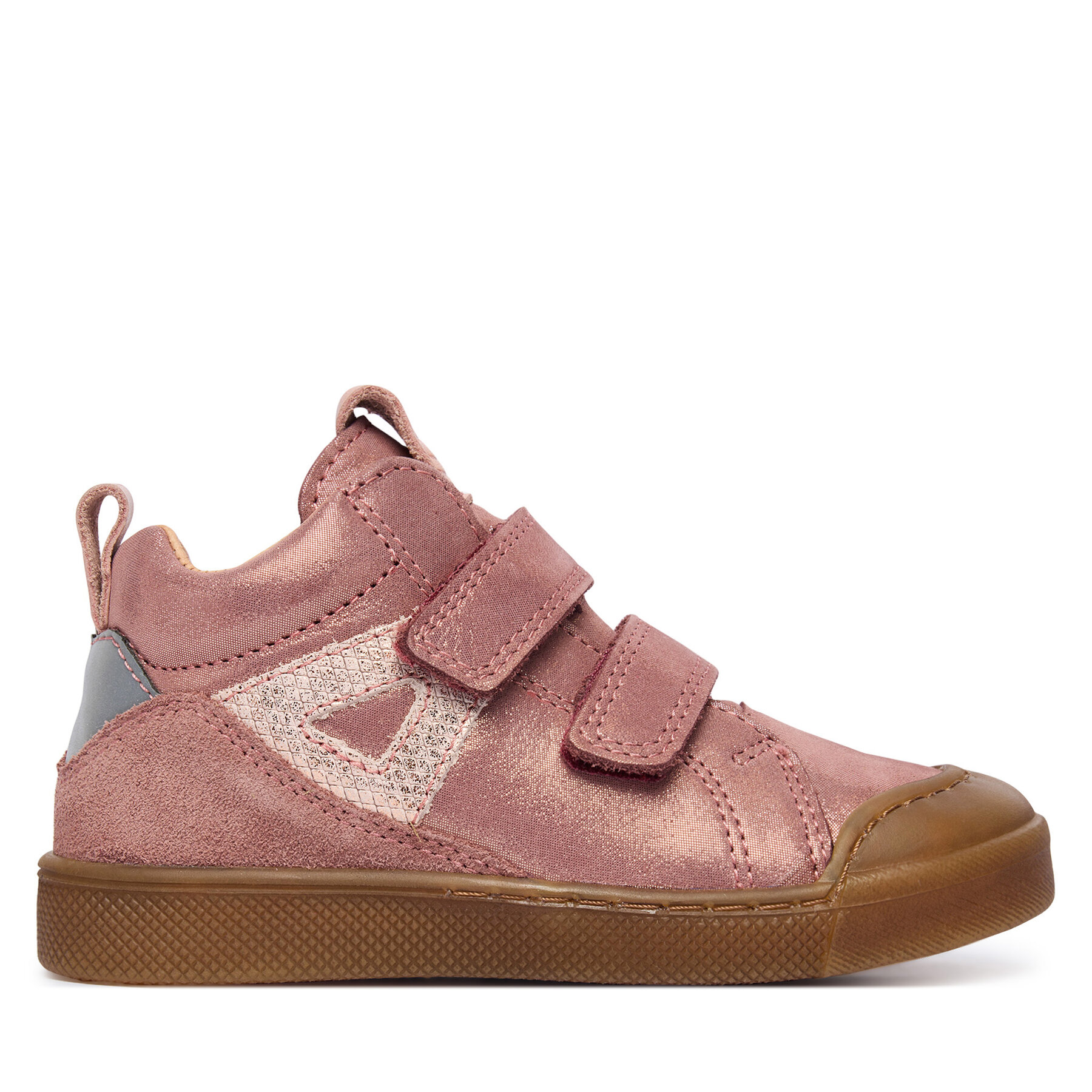 Šnurovacia obuv Froddo Rosario High-Top G2110134-34 S Ružová