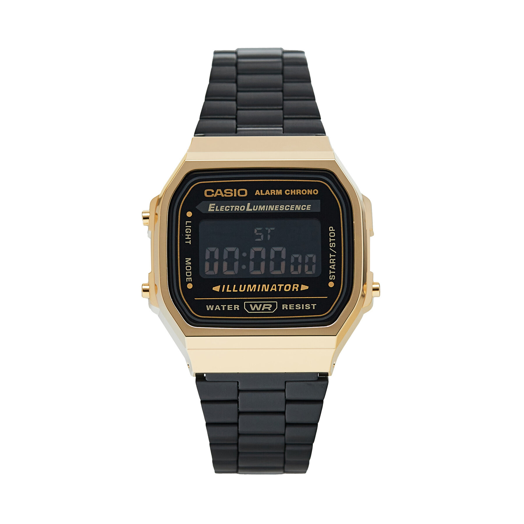 Męski Zegarek Casio Czarny Vintage A168WEGB-1BEF