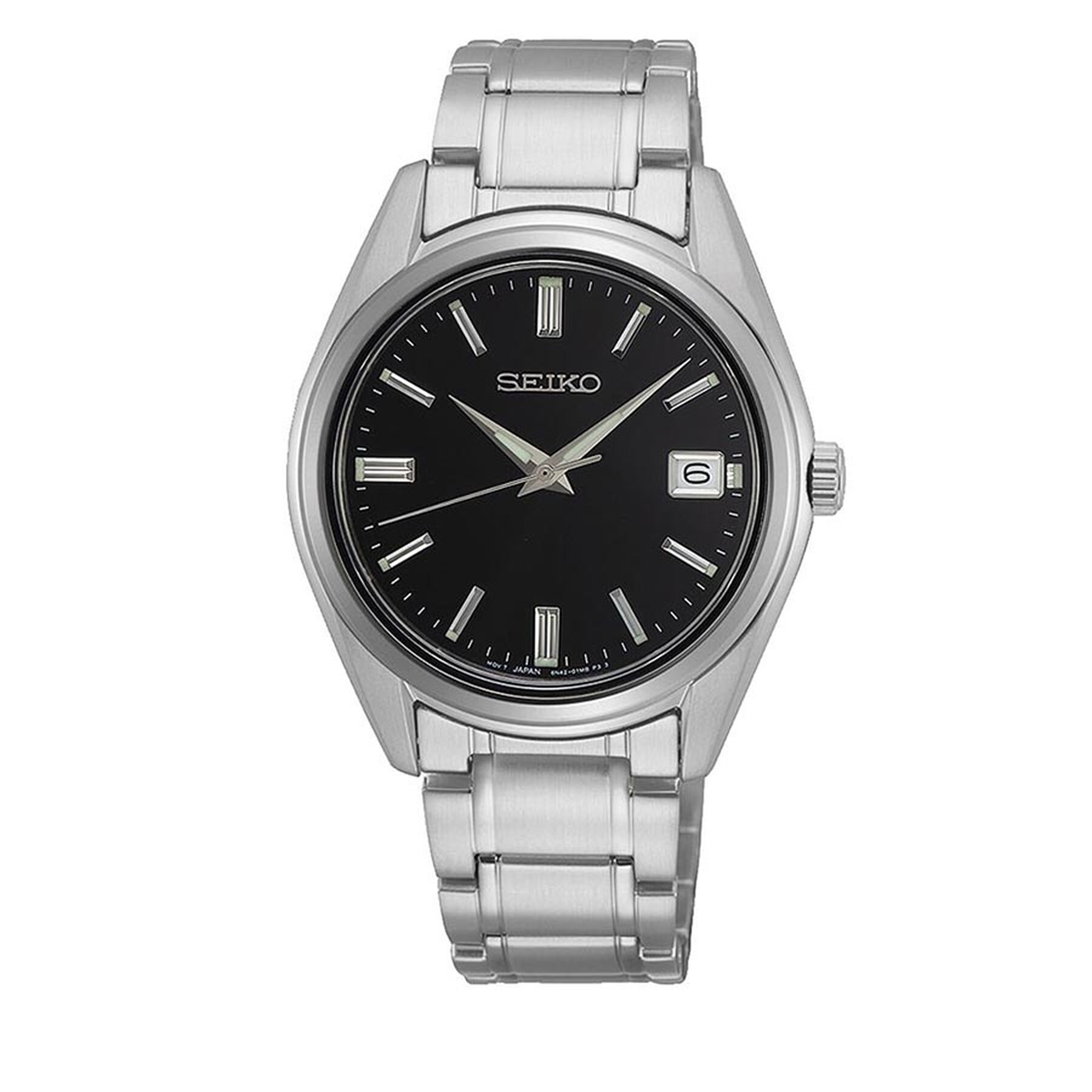 

Годинник Seiko New Link SUR311P1 Silver/Silver, Срібний