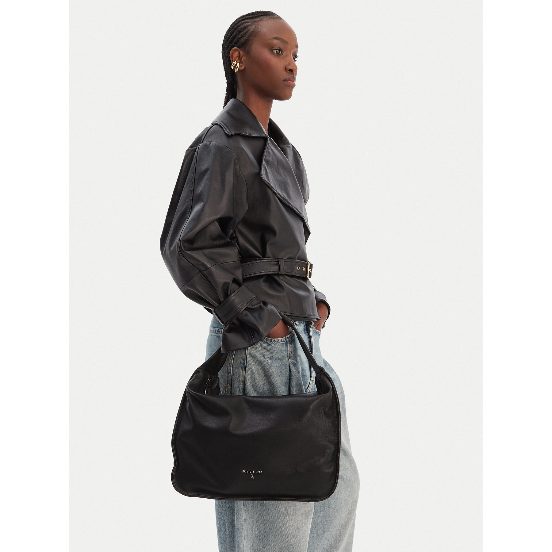 Geantă Patrizia Pepe 8B0315/L177-K103 Negru