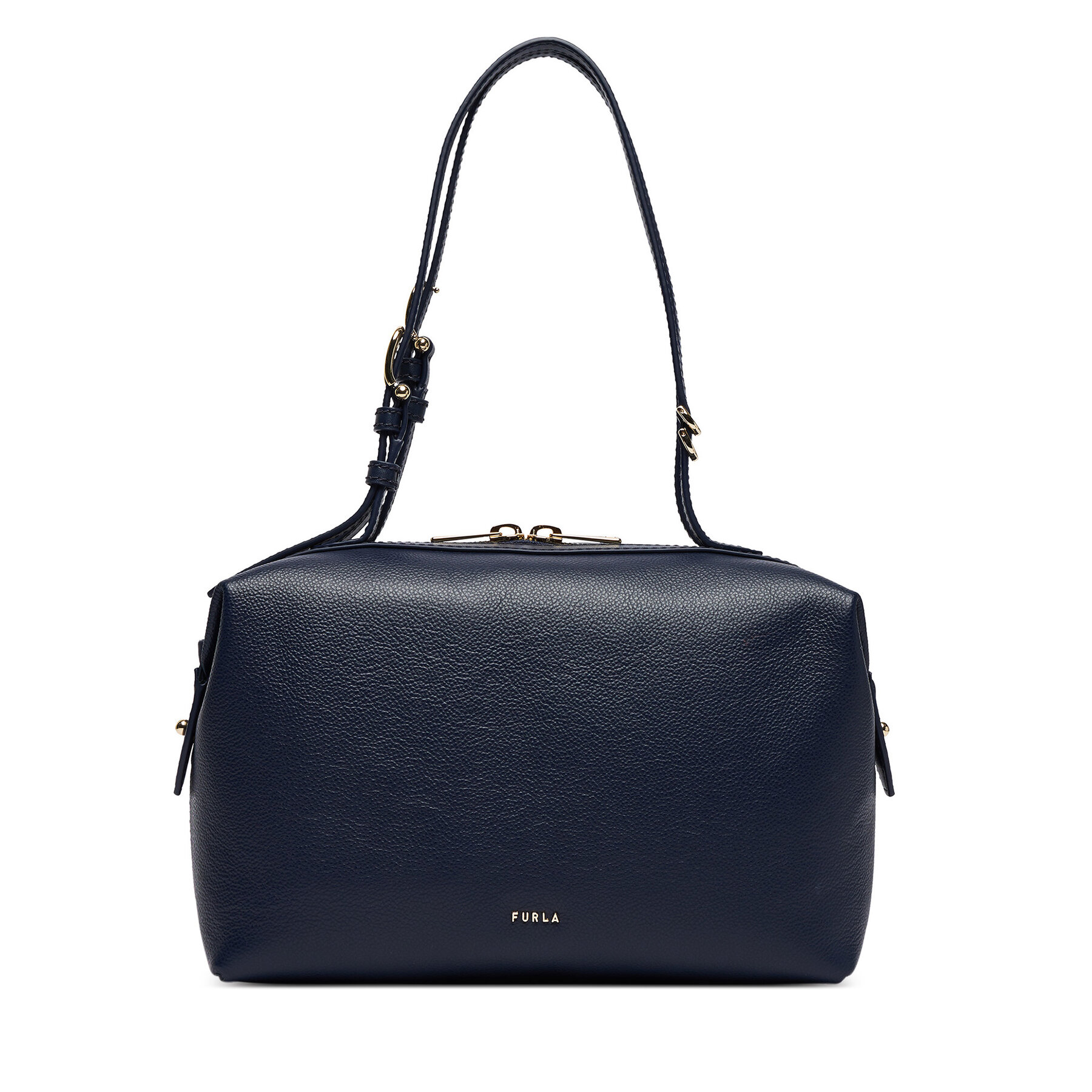 Geantă Furla Double M WB01905 BX3036 KH 4852S Bleumarin