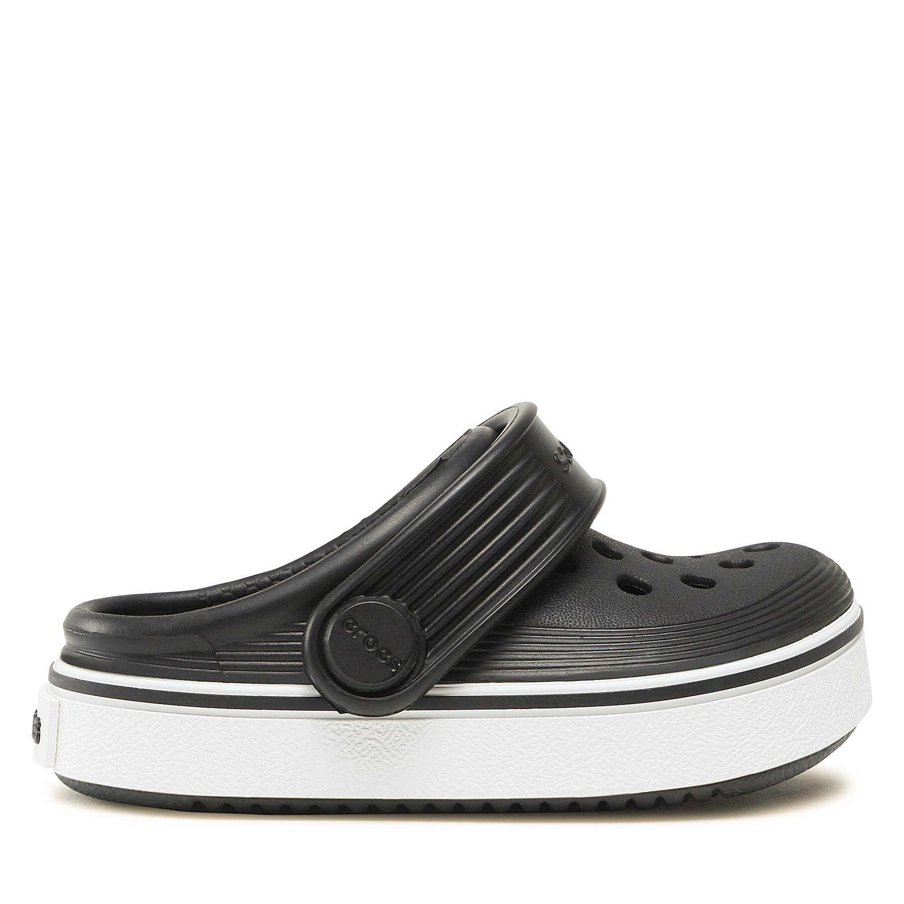 Bambino Ciabatte Crocs, Taglia 19_20, Nero, Crocs Crocband Clean Clog T 208479, taglia : 19_20
