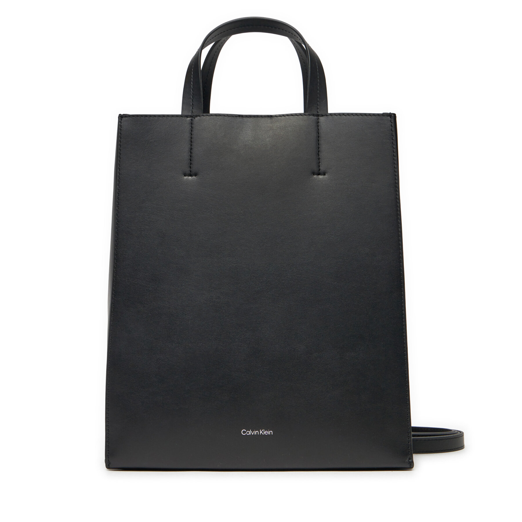 Geantă Calvin Klein Line Lthr Mini Tote 32 LV04F3002G Negru