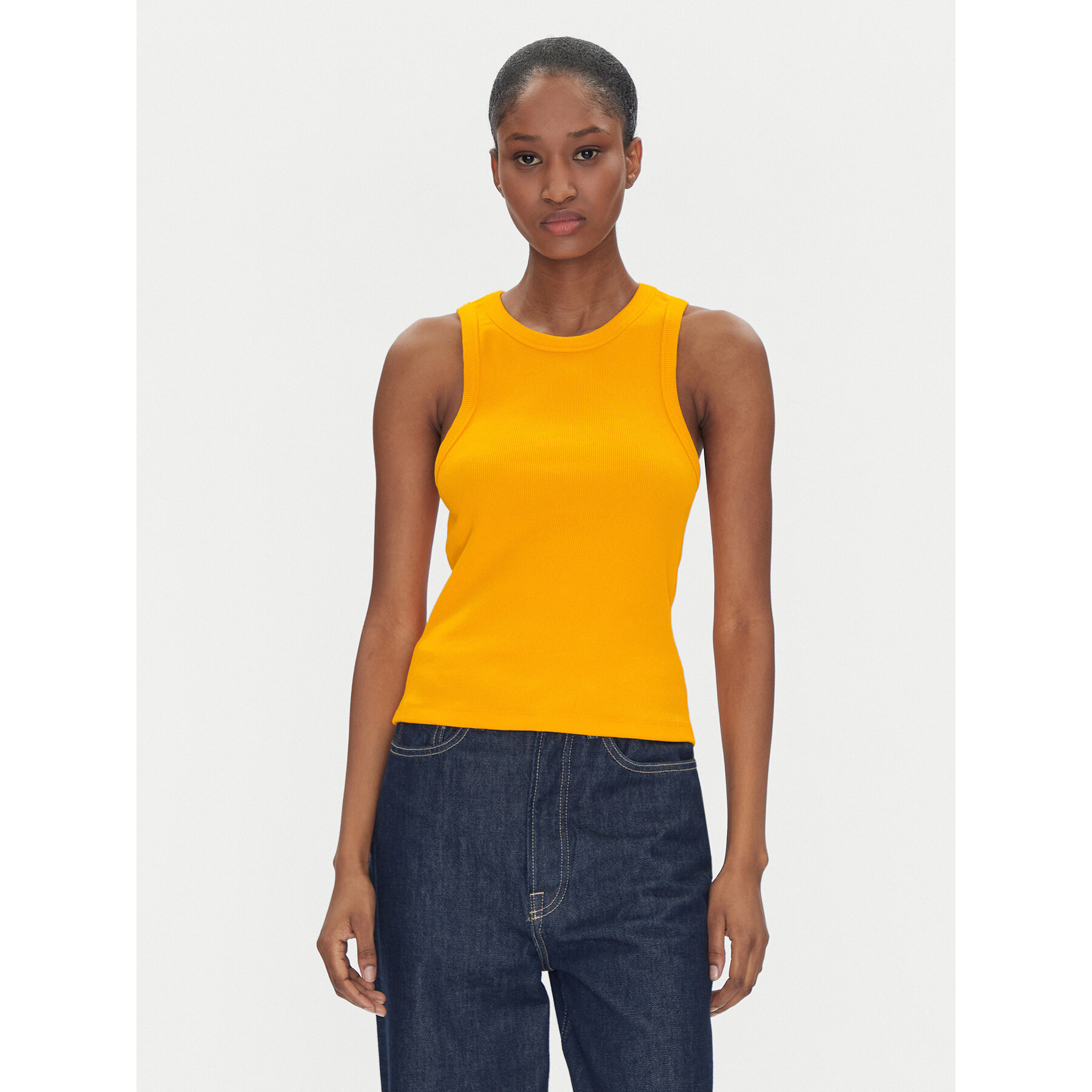 2NDDAY Top Purity 2252237387 Arancione Slim Fit